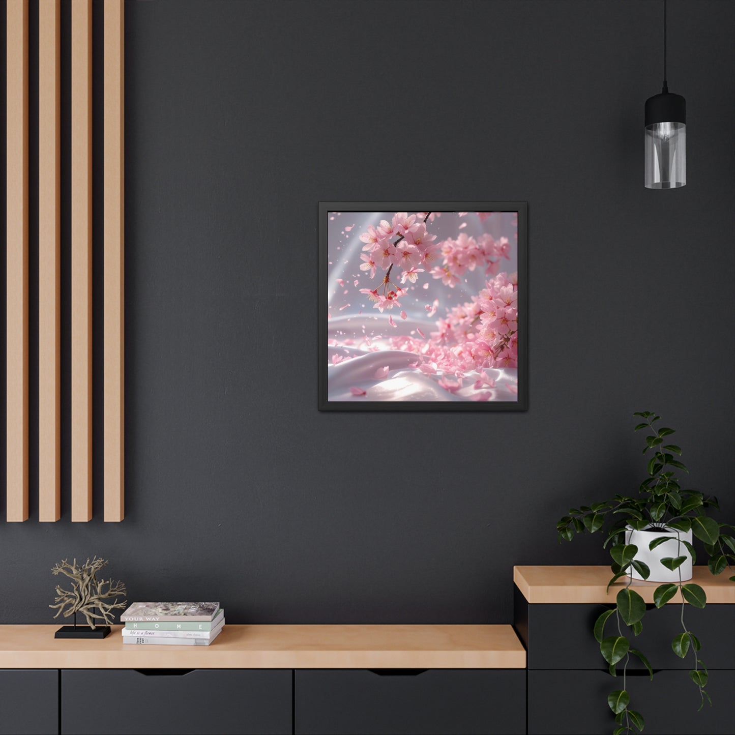 Blossom Framed Poster, Home Aesthetic