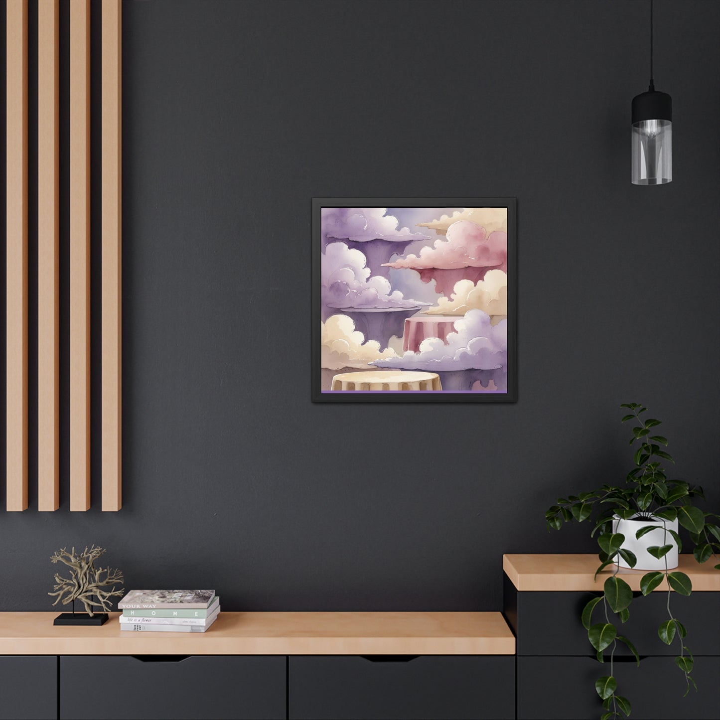 Dreamy Landscape Framed Poster