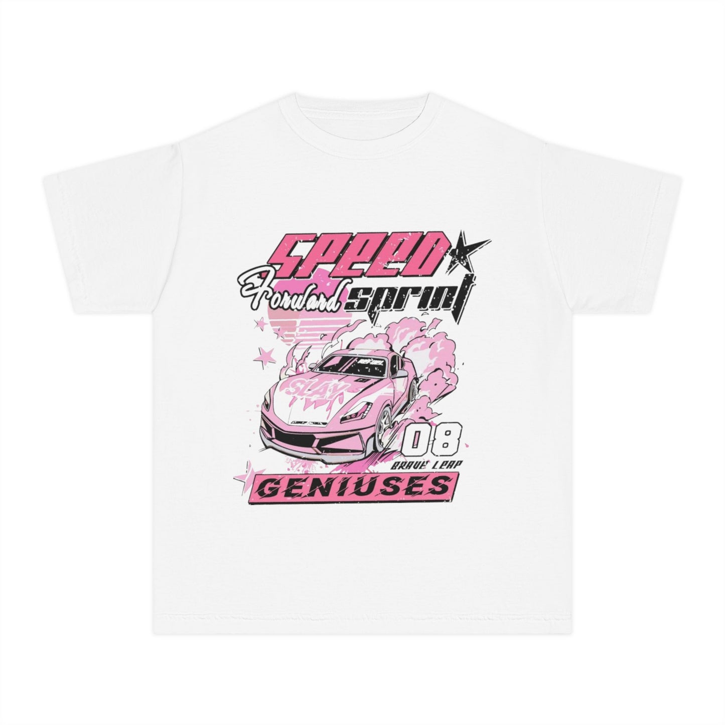 Pink Racing T-Shirt for Kids