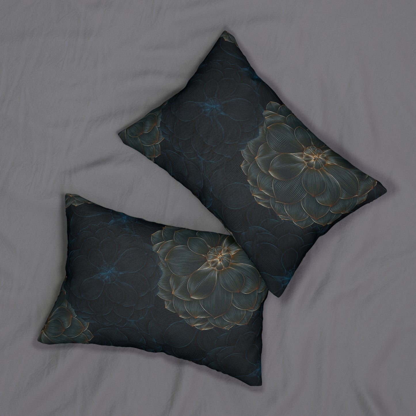 Spun Polyester Lumbar Pillow