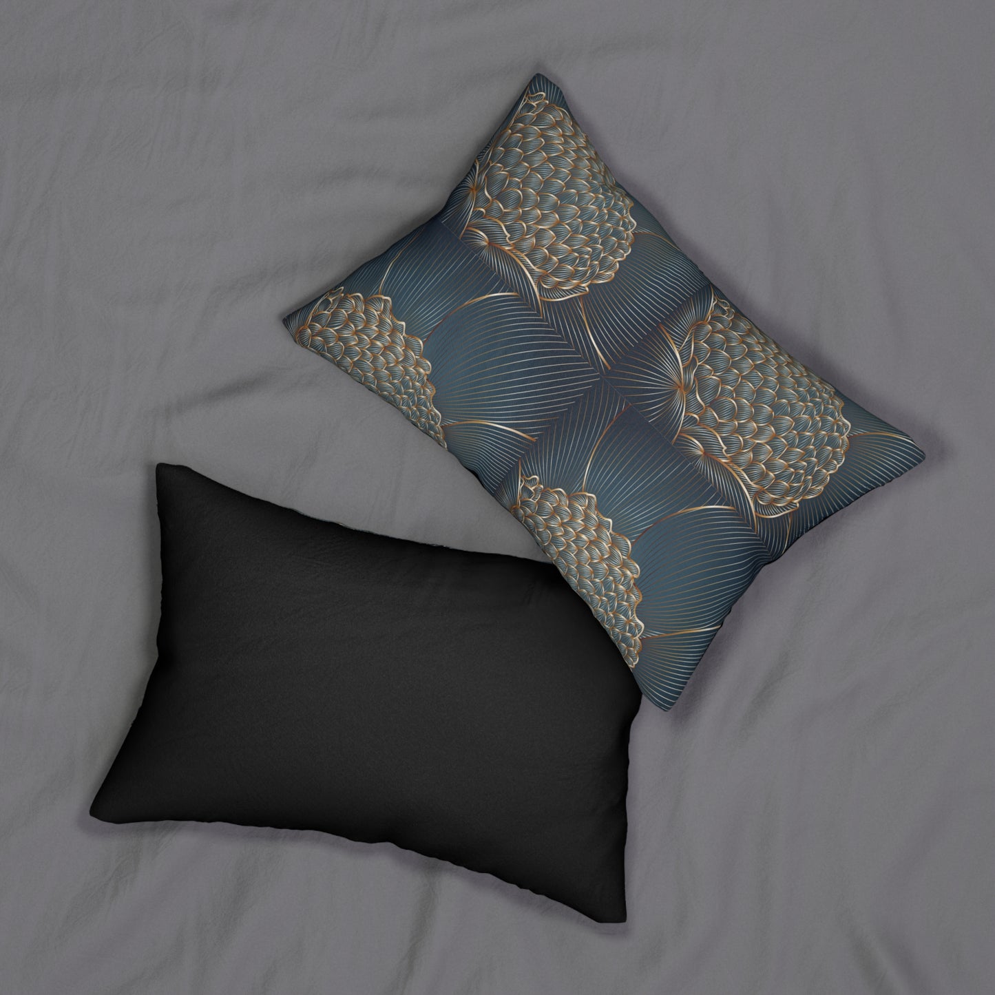 Spun Polyester Lumbar Pillow