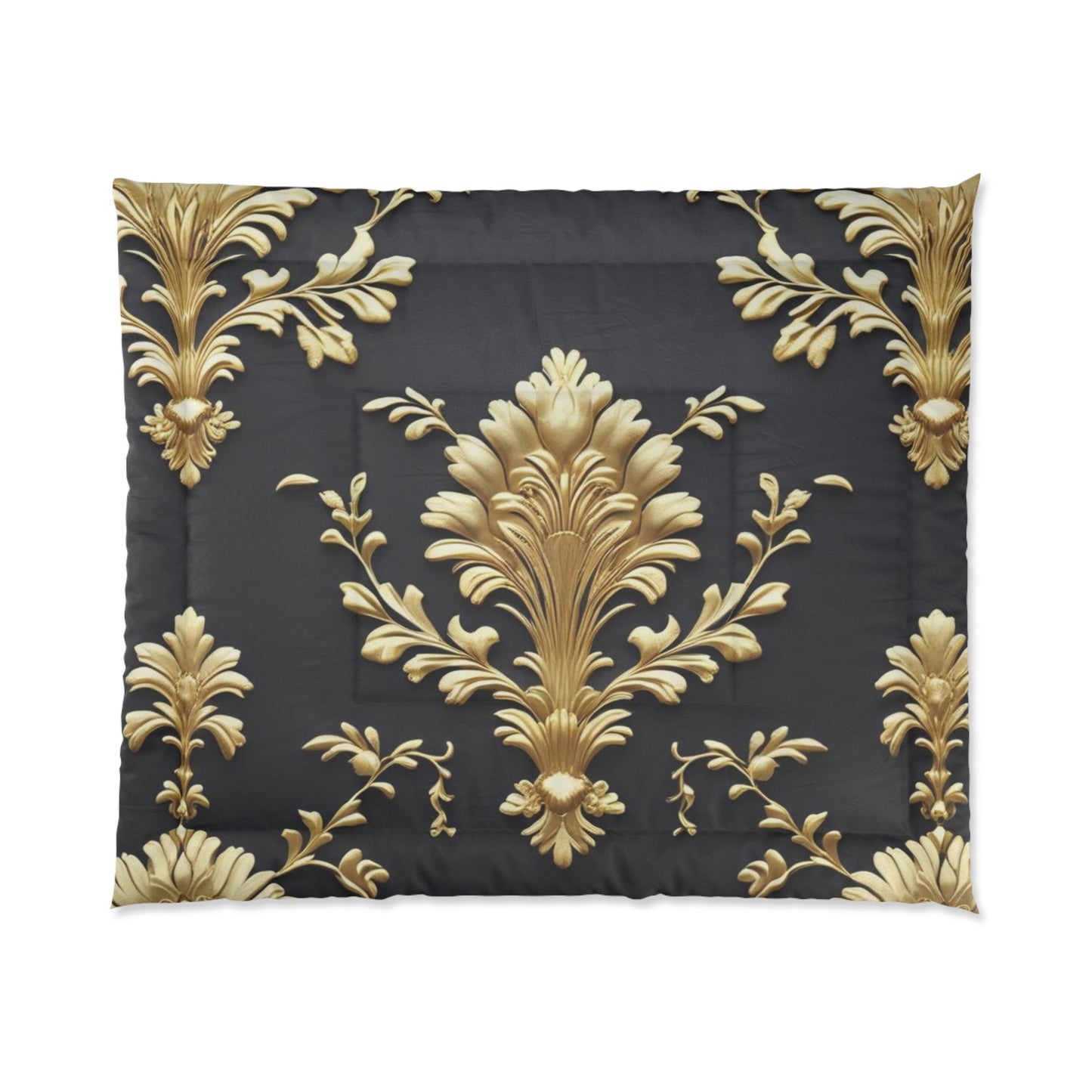 Luxurious Floral Comforter, Bohemian Bedroom Decor, Weddings, and Anniversaries.