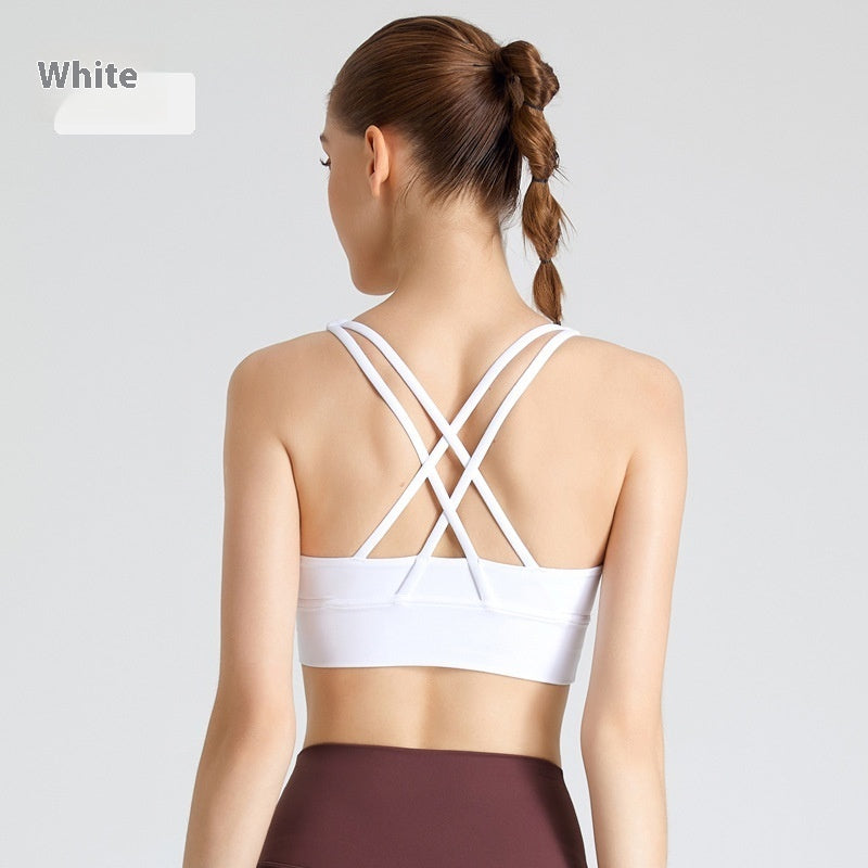 Women's Shock-absorbing Gathering Cross Fitness Vest