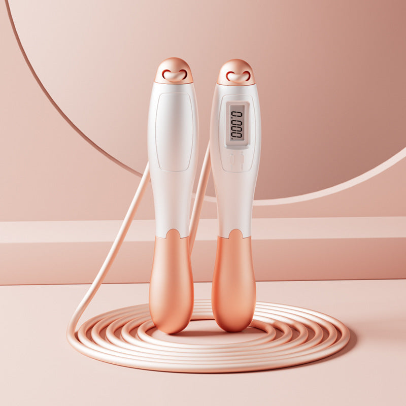 Cordless Skipping Rope With Counter Dual-purpose Weight-bearing Ball Student Sports Intelligent Skipping Rope