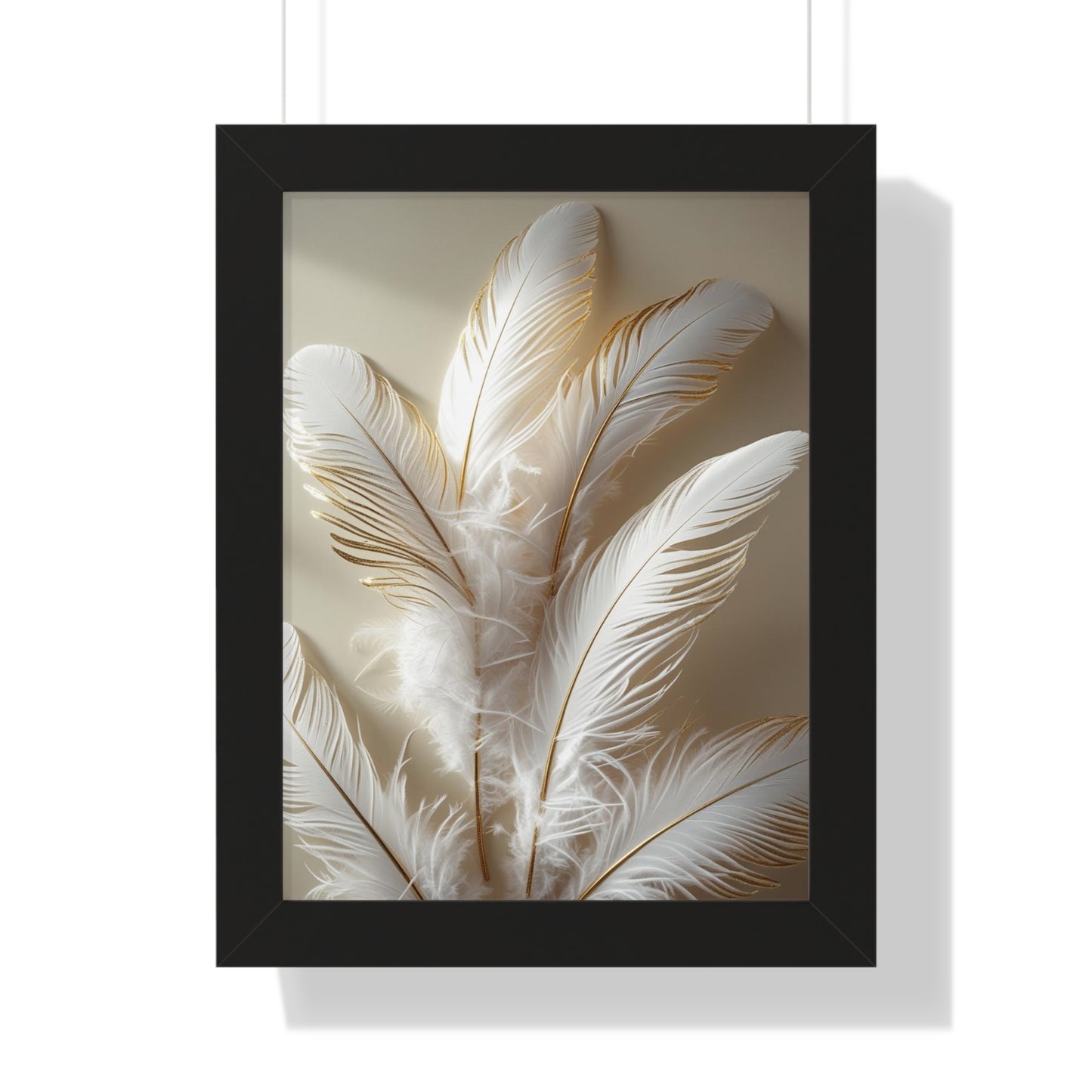 Elegant Framed Vertical Poster