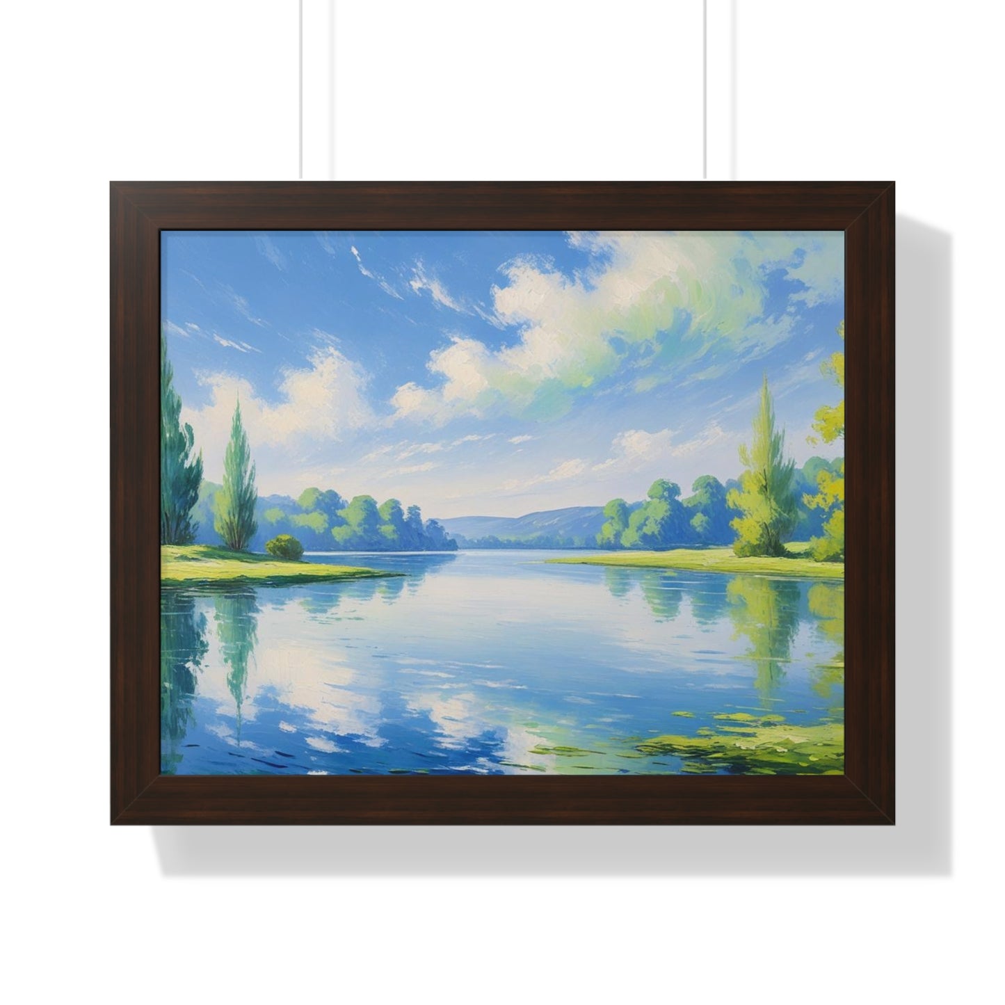 Tranquil Landscape Framed Poster