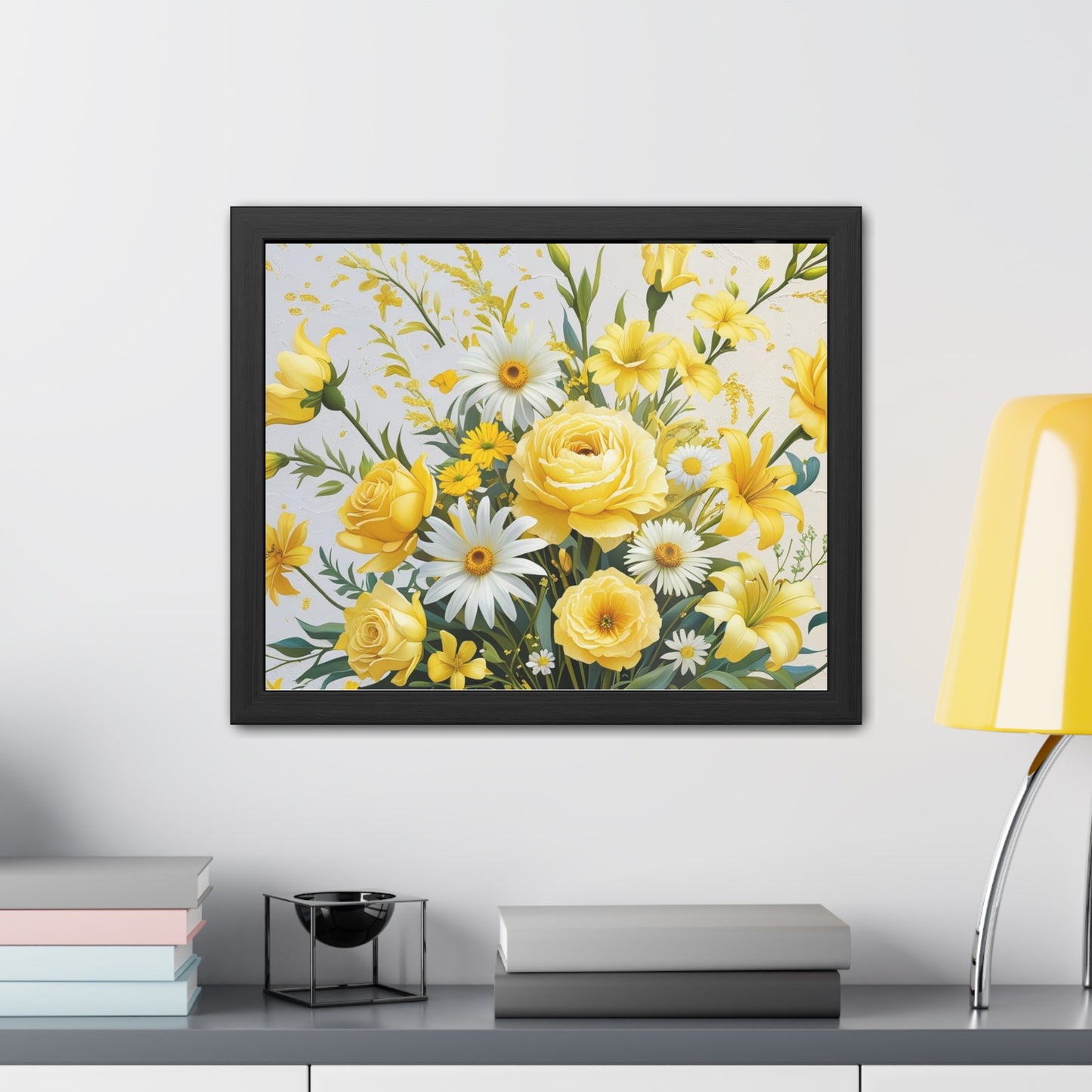 Floral Framed Poster