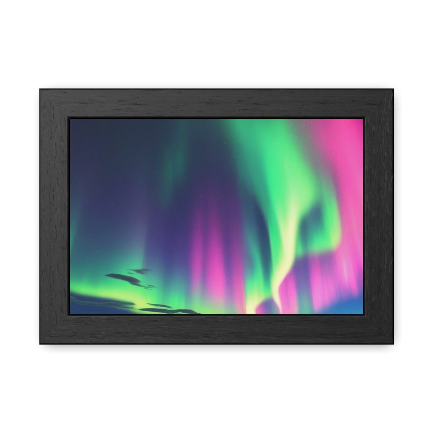 Stunning Northern Lights Framed Poster