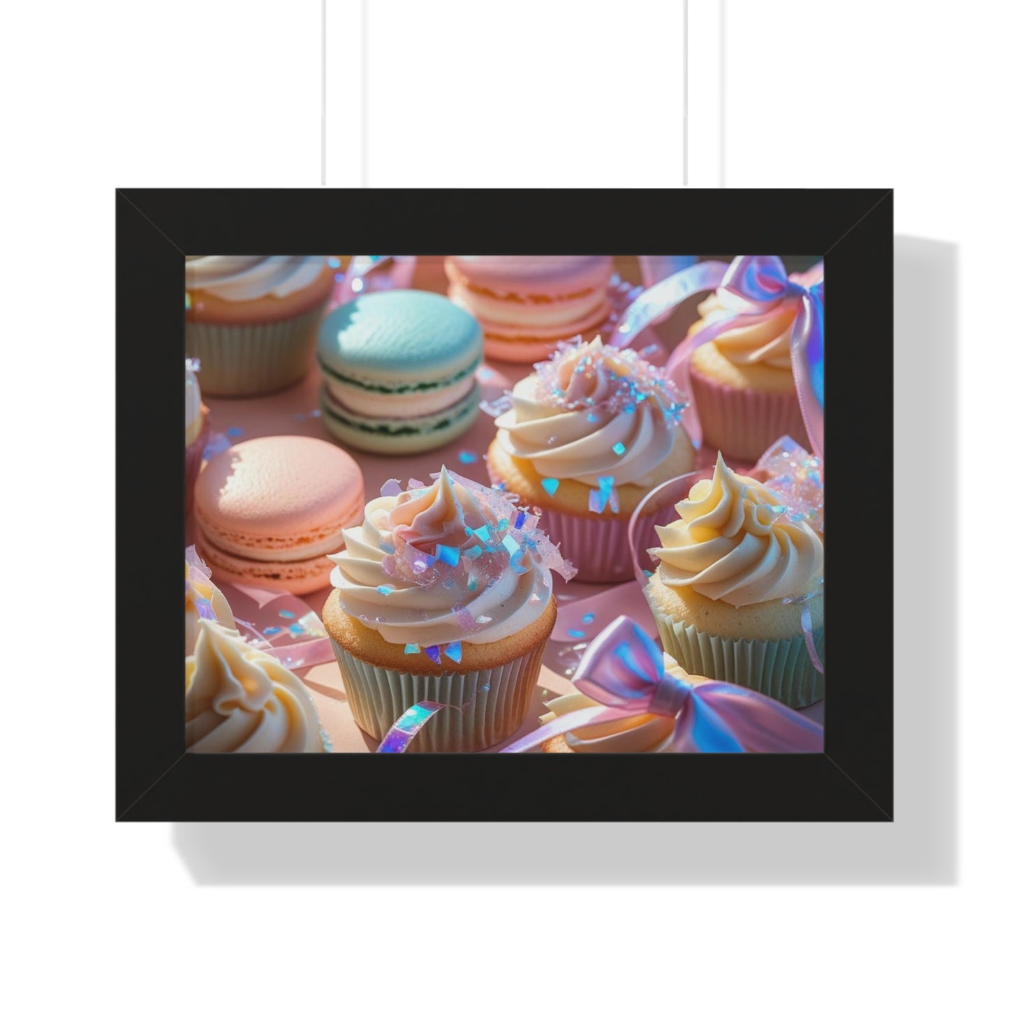 Sweet Treats Framed Poster,  Birthday Gift, Celebration Decor