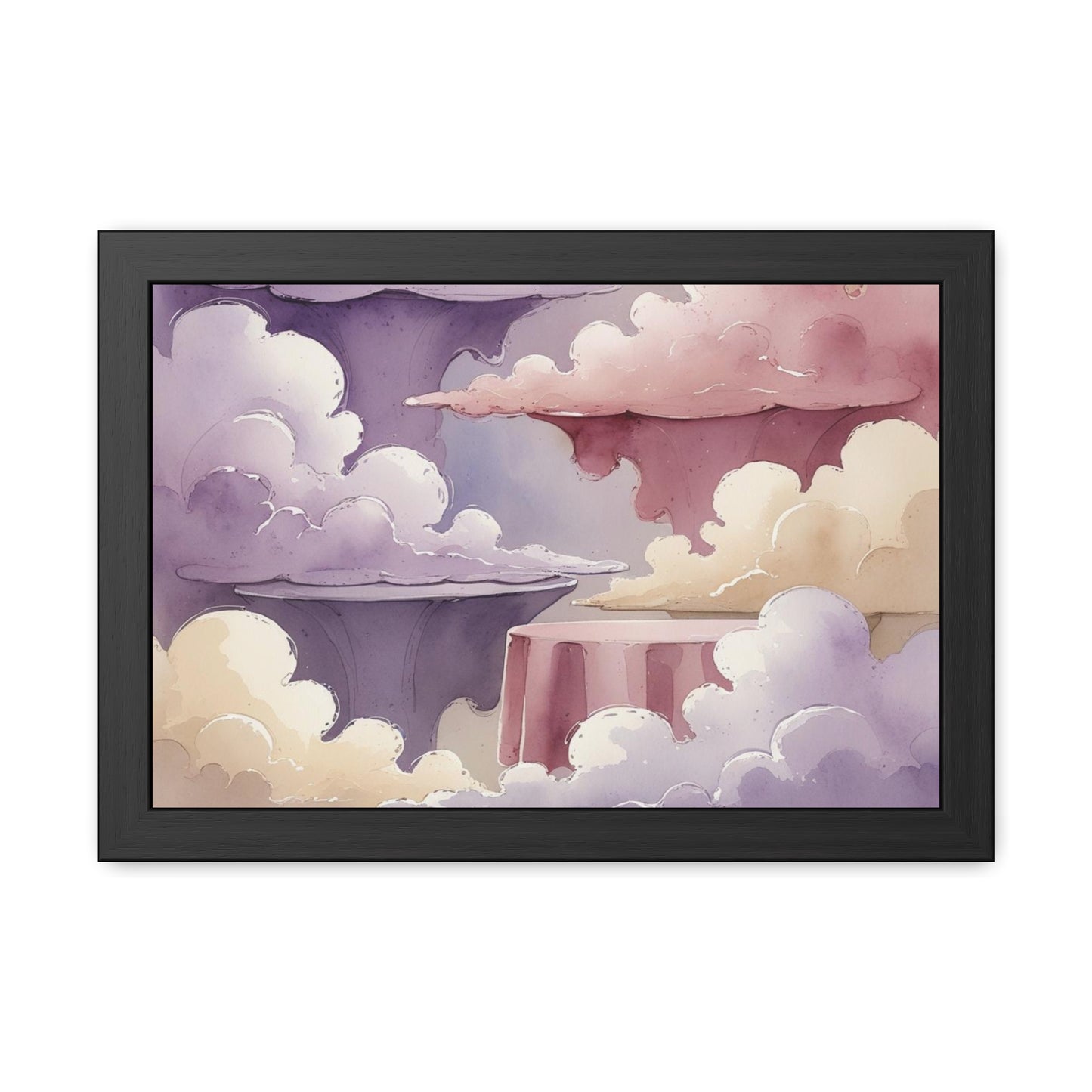 Dreamy Landscape Framed Poster