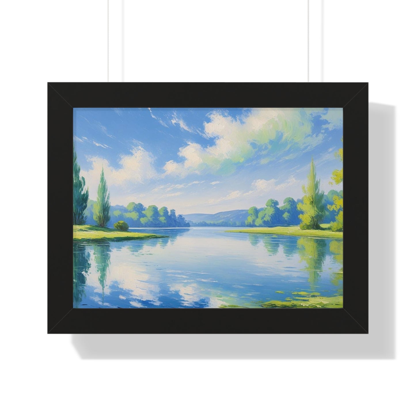 Tranquil Landscape Framed Poster