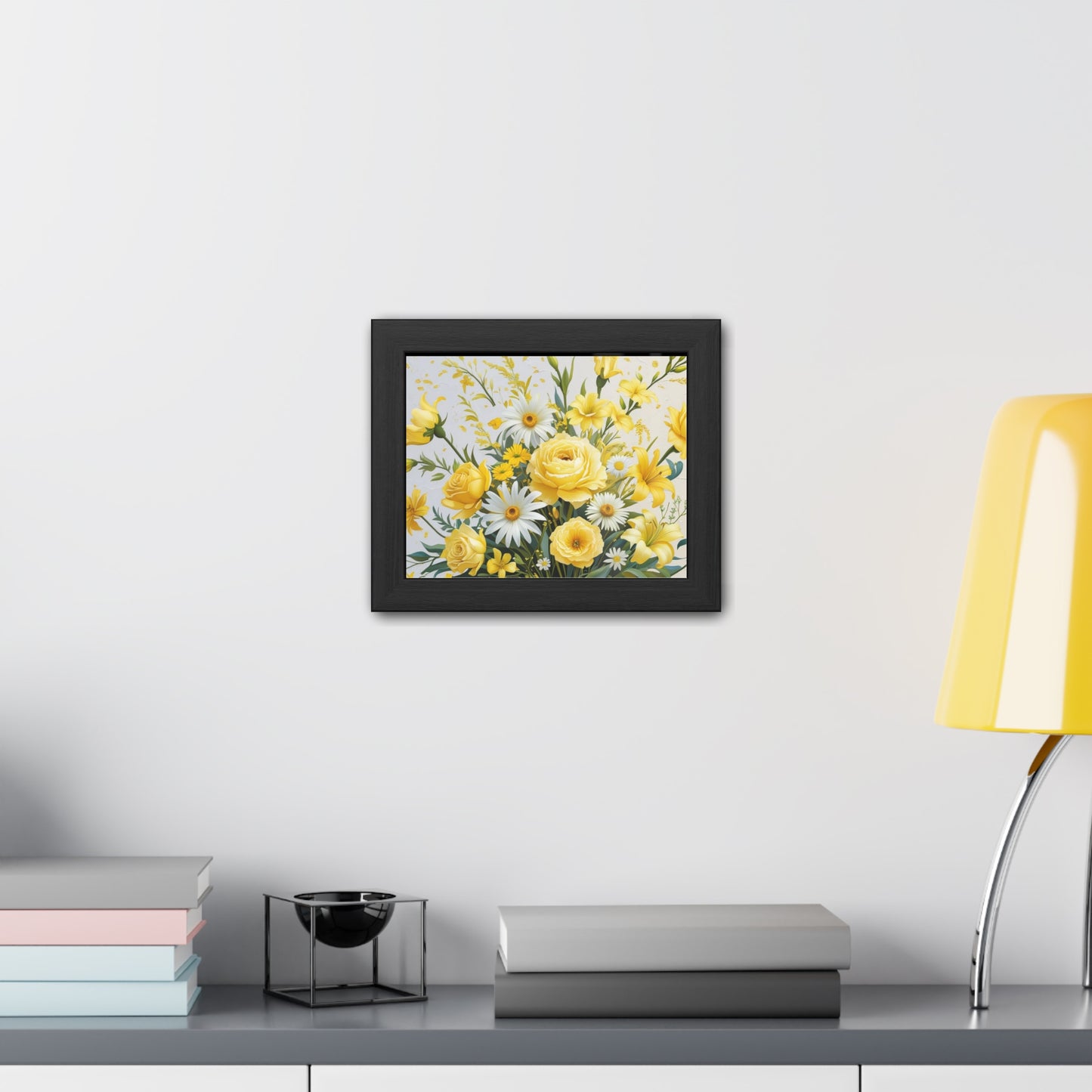 Floral Framed Poster