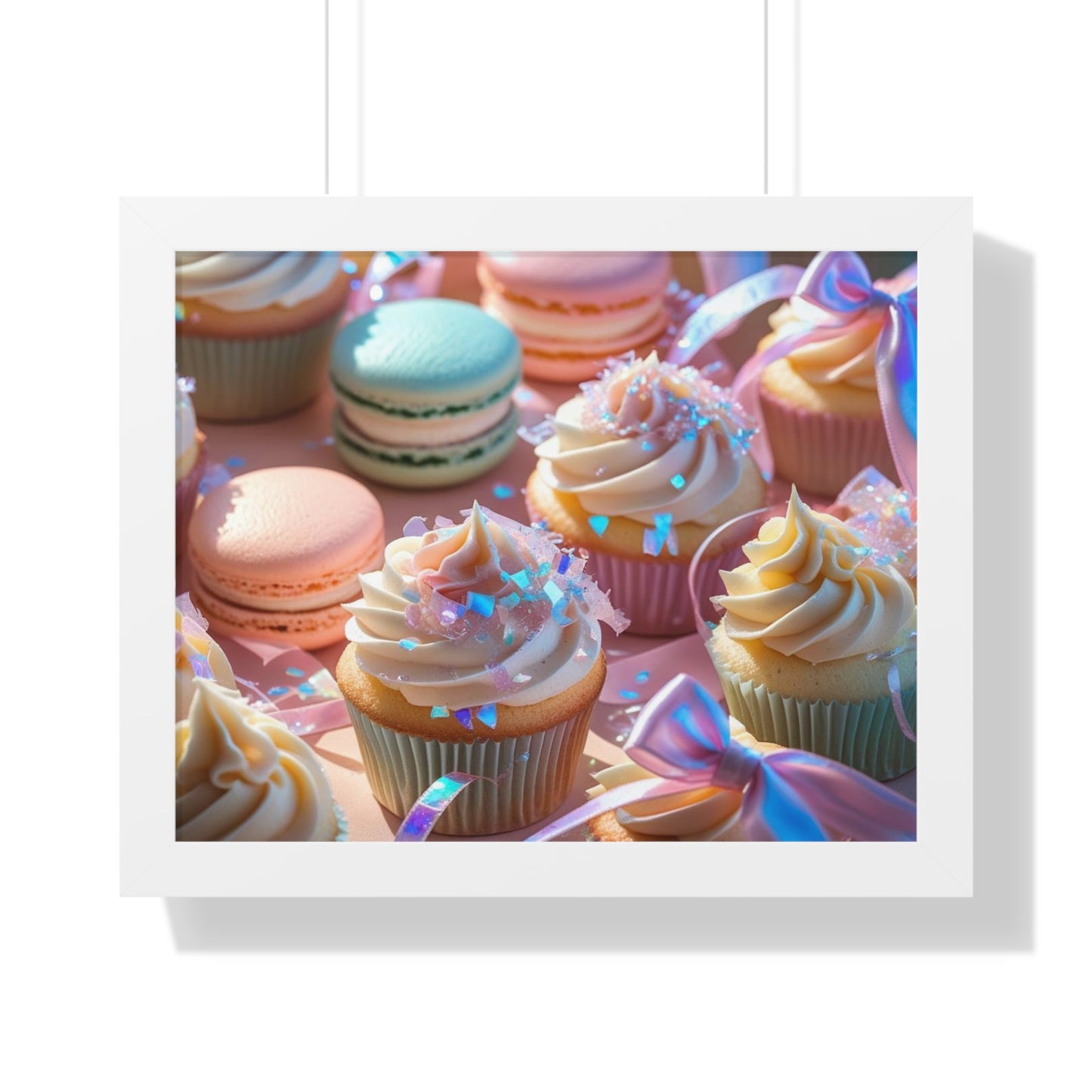 Sweet Treats Framed Poster,  Birthday Gift, Celebration Decor