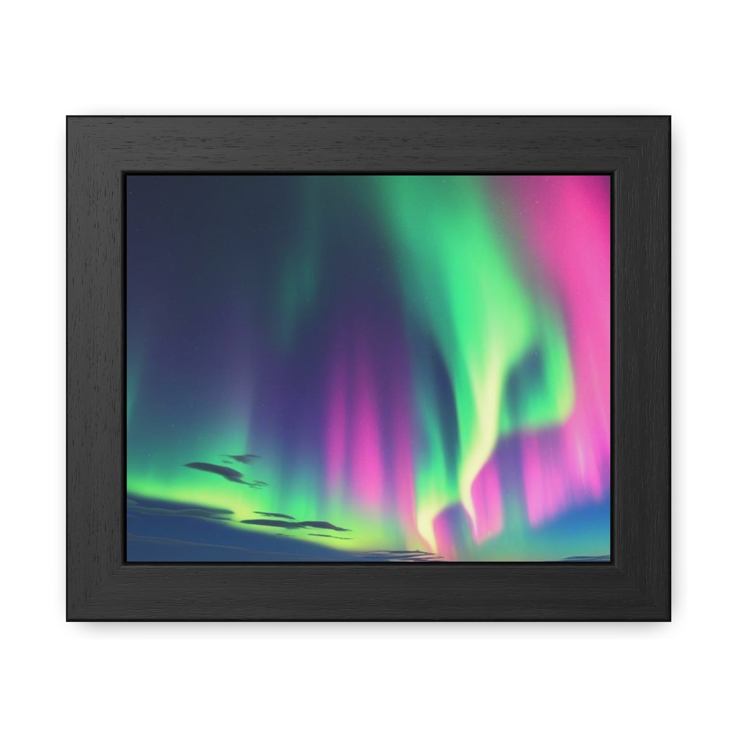 Stunning Northern Lights Framed Poster