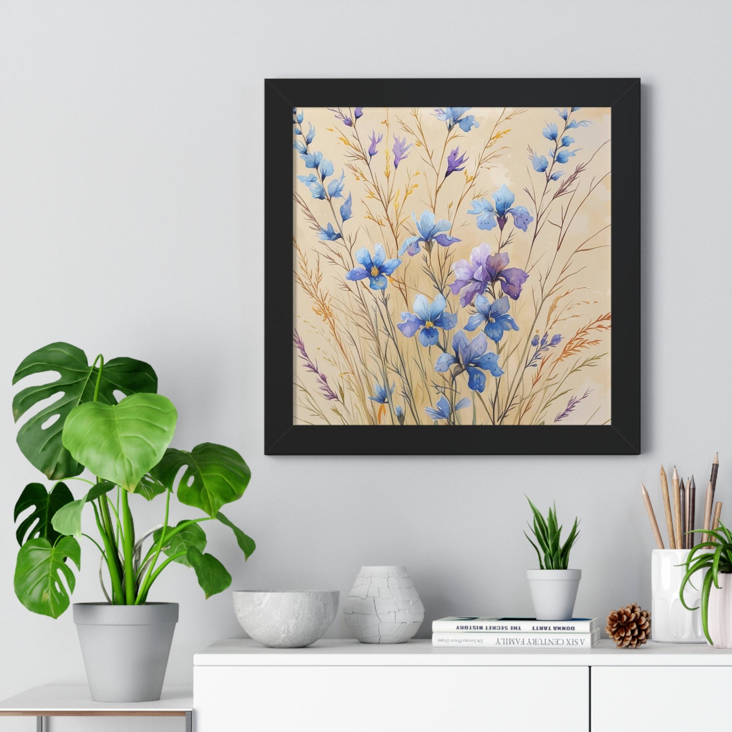 Botanical Framed Vertical Poster