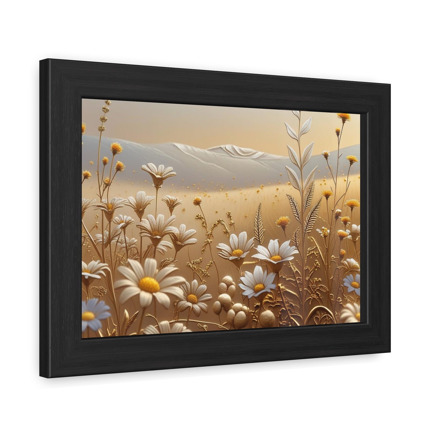 Framed Floral Wall Art, Modern Living Room Decorations