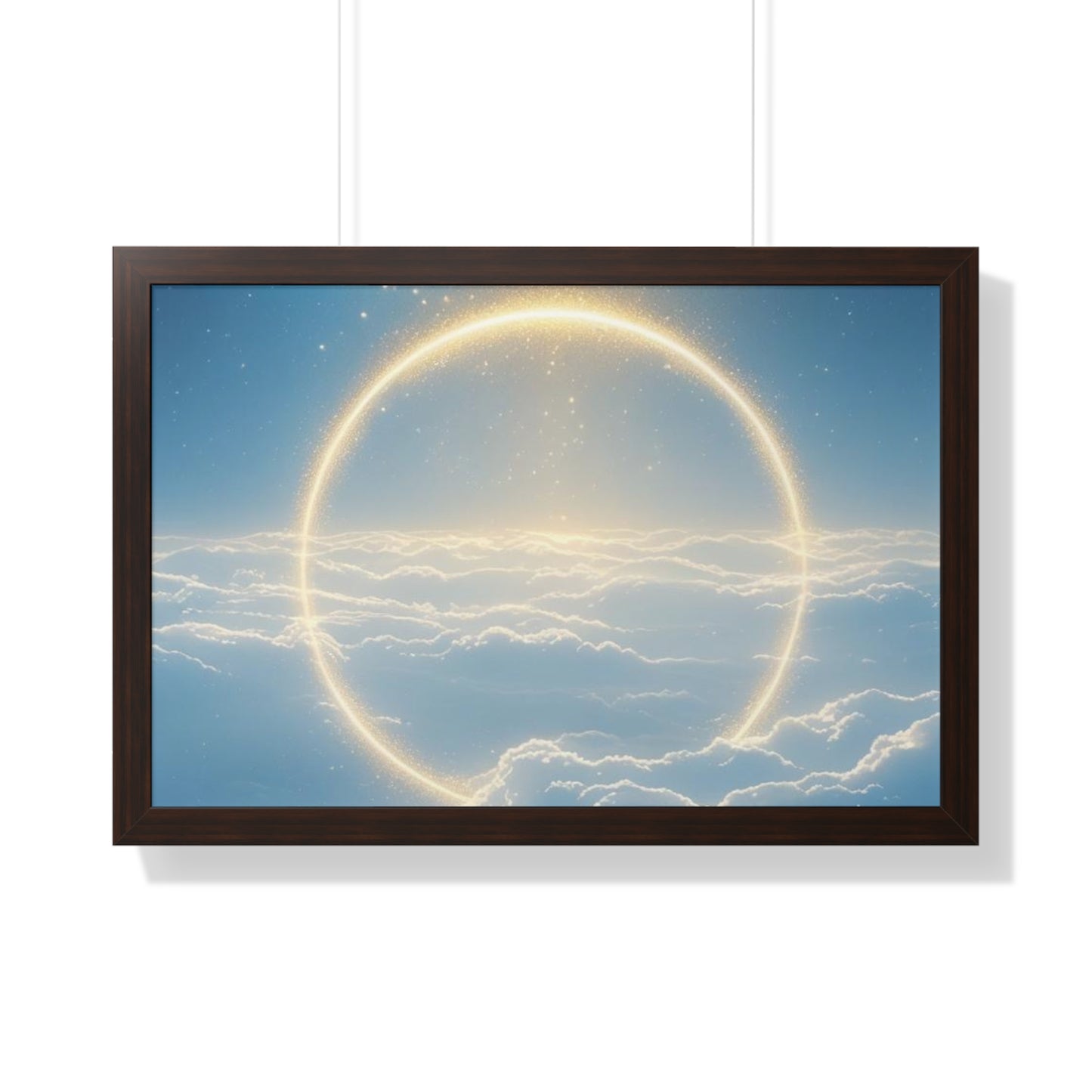 Serene Sky Framed Poster