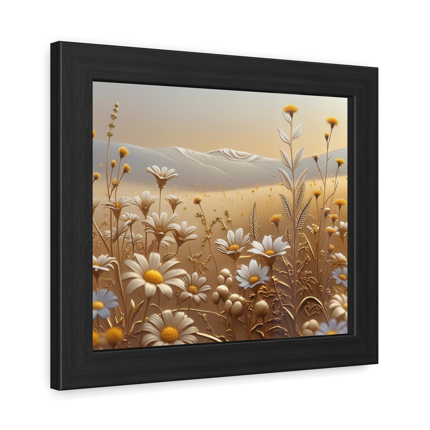 Framed Floral Wall Art, Modern Living Room Decorations