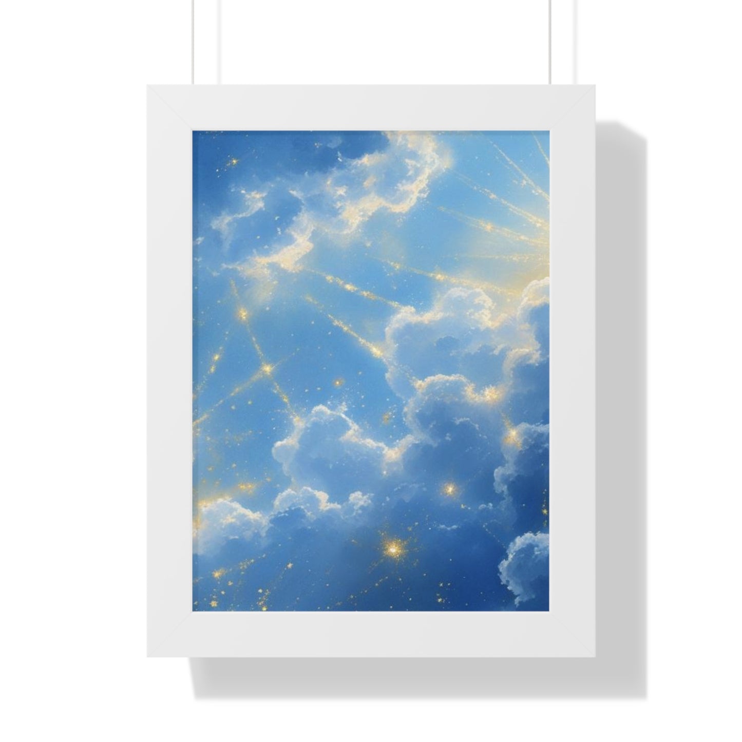 Celestial Framed Vertical Poster
