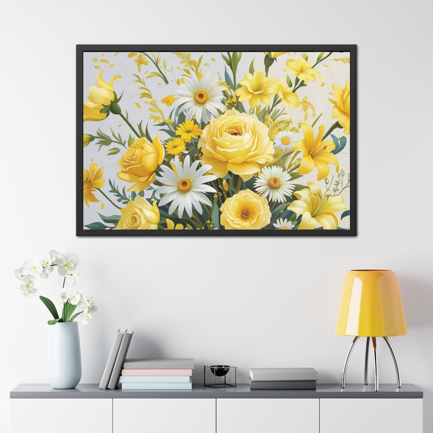 Floral Framed Poster