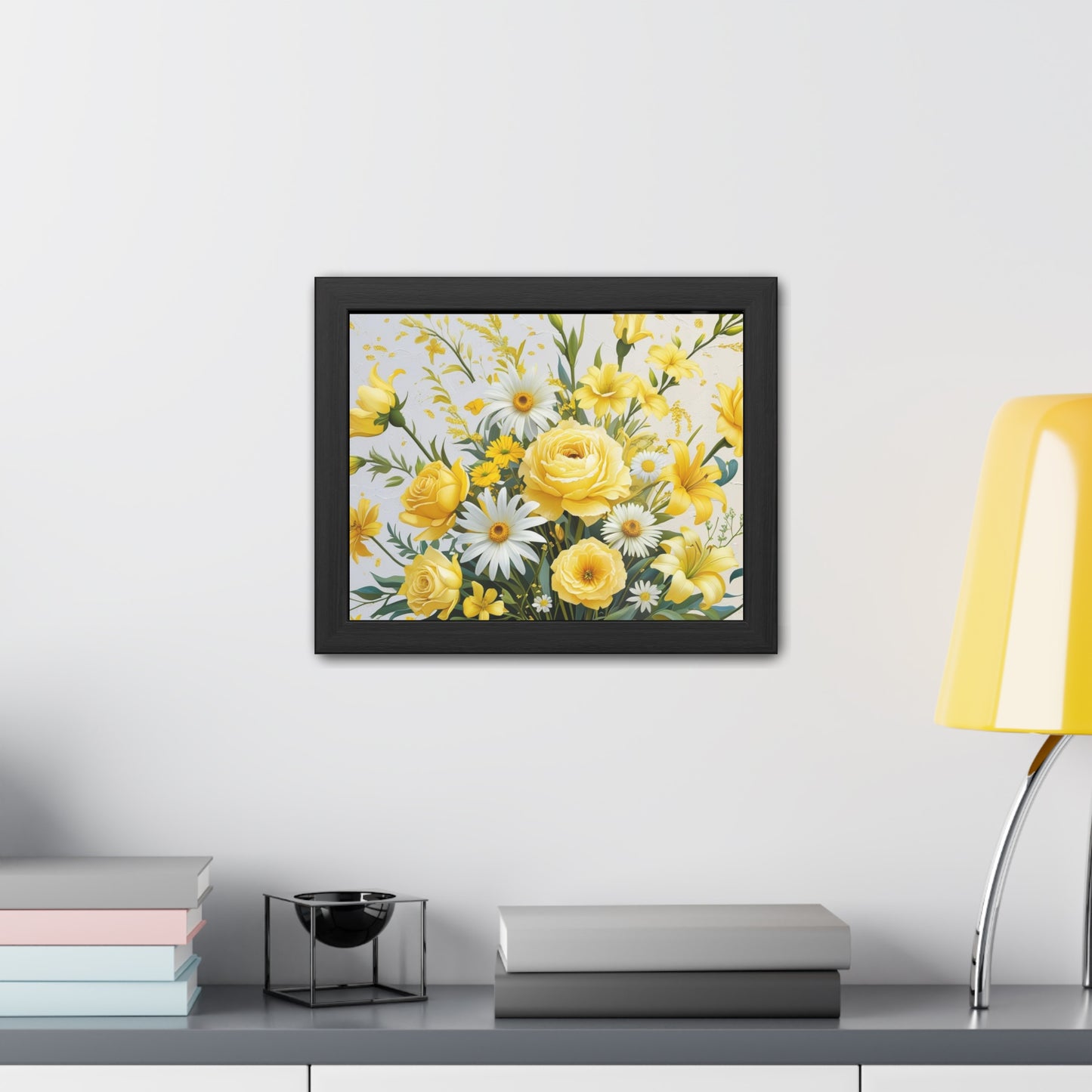 Floral Framed Poster