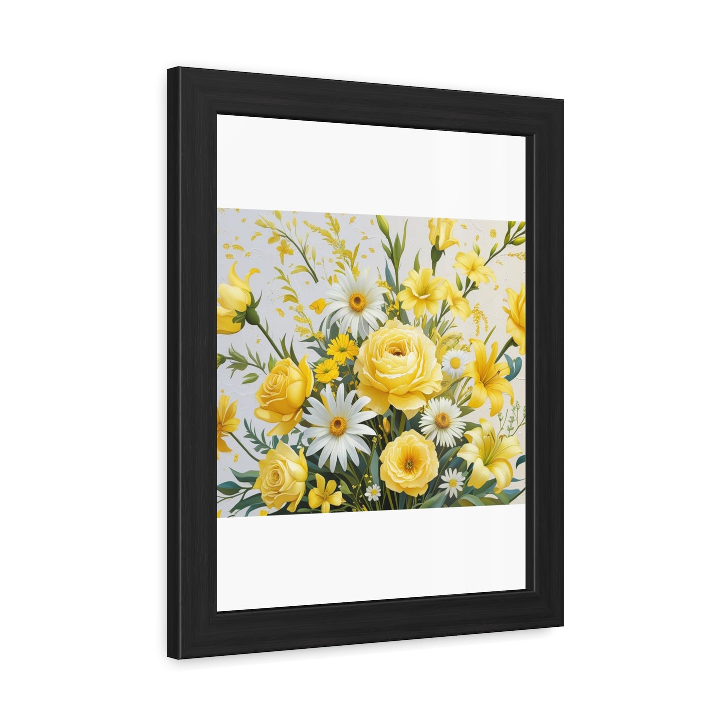 Floral Framed Poster
