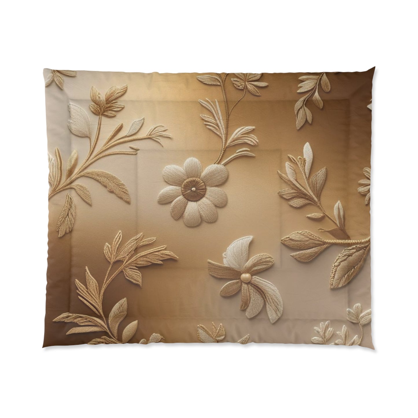Elegant Floral Comforter, 165Perfect for Mother’s Day and Relaxing Spaces