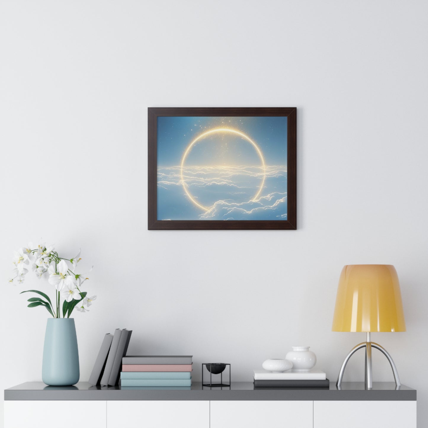 Serene Sky Framed Poster