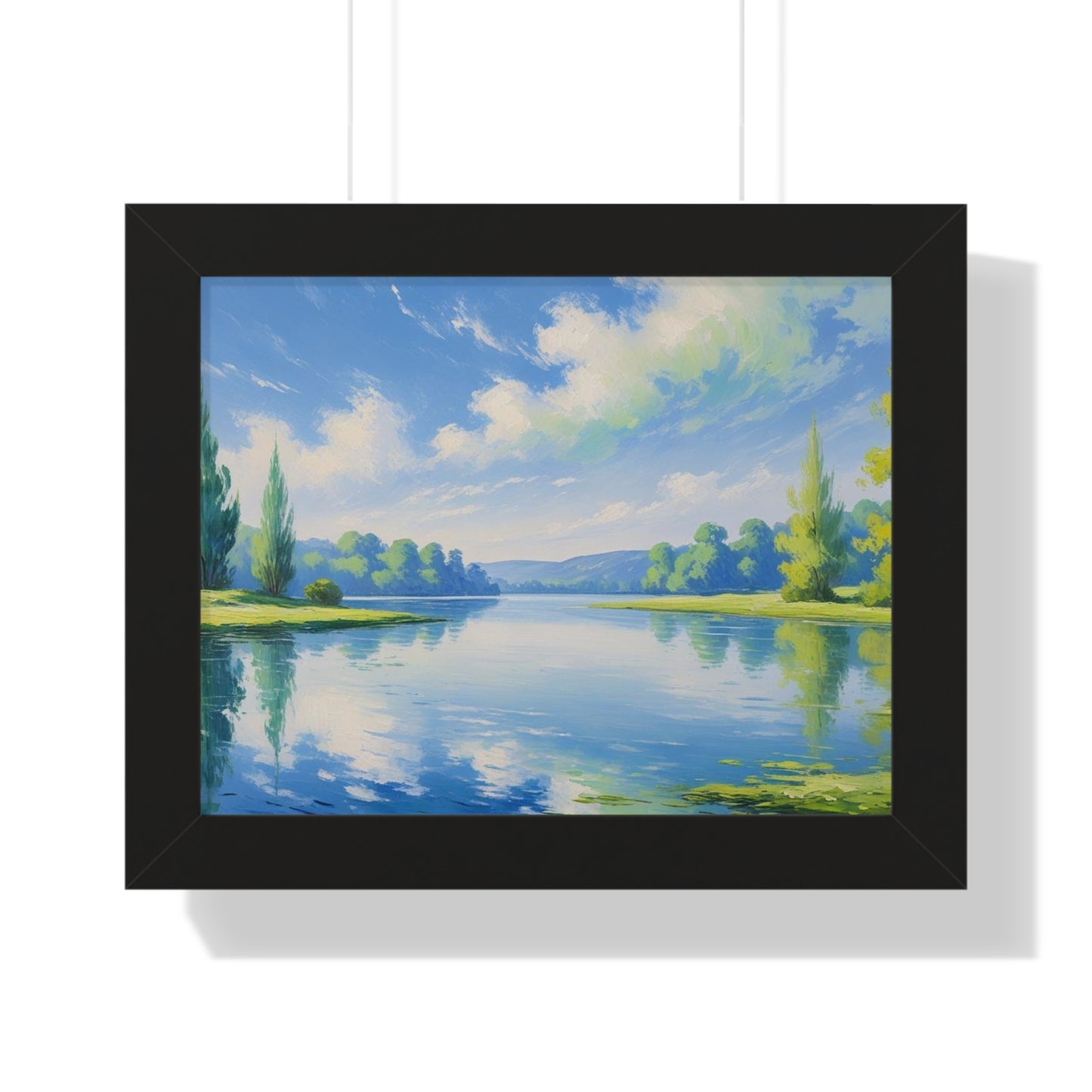 Tranquil Landscape Framed Poster