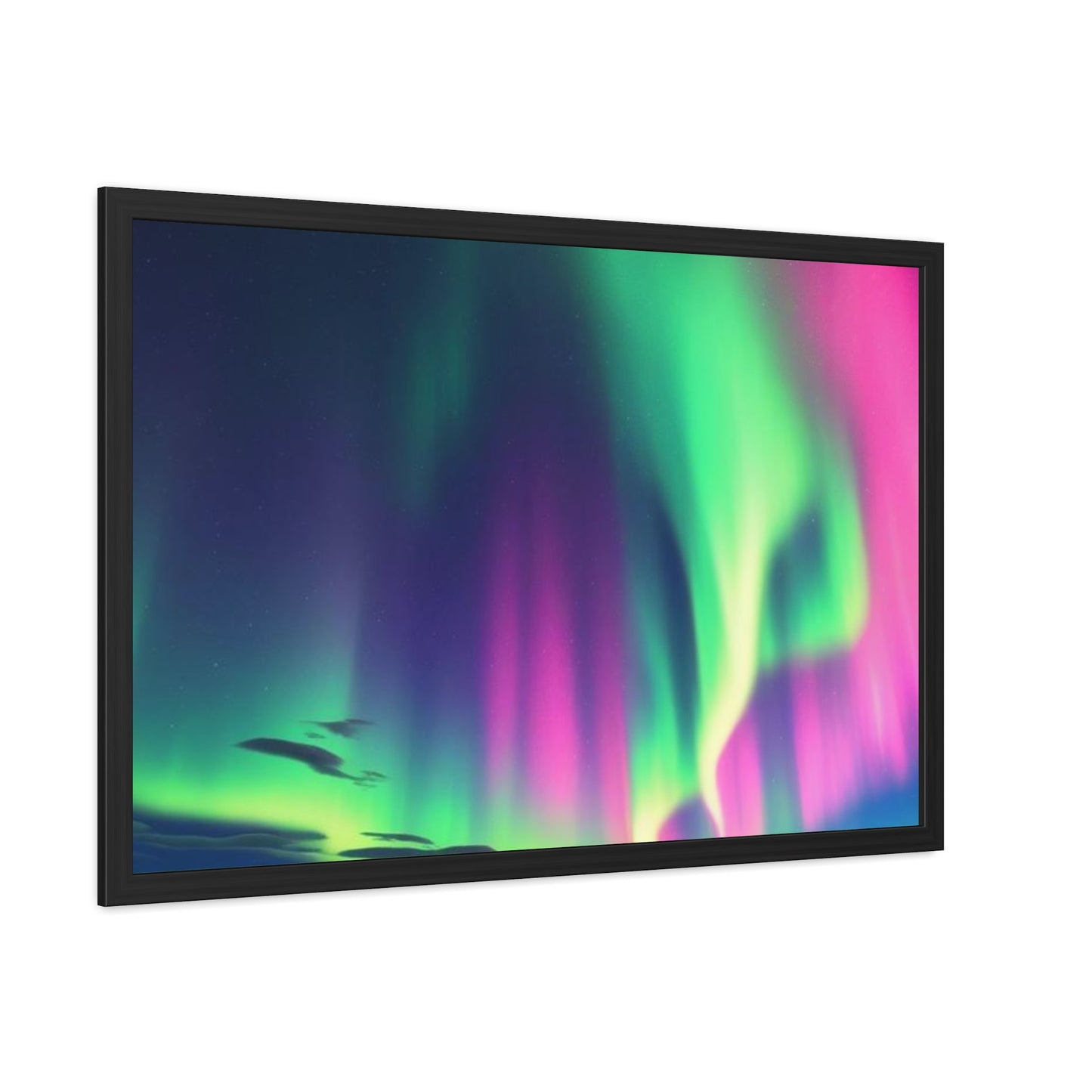 Stunning Northern Lights Framed Poster