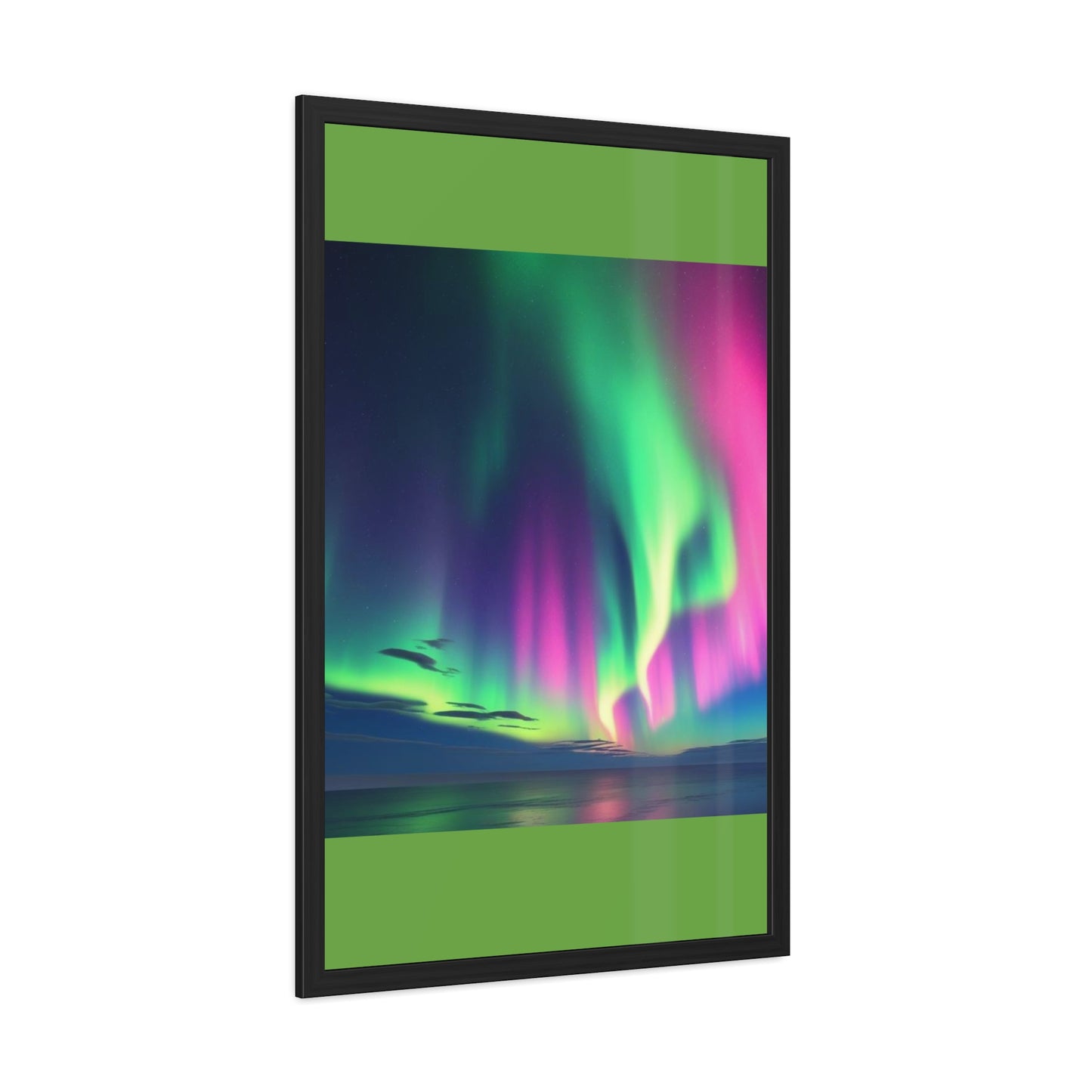 Stunning Northern Lights Framed Poster