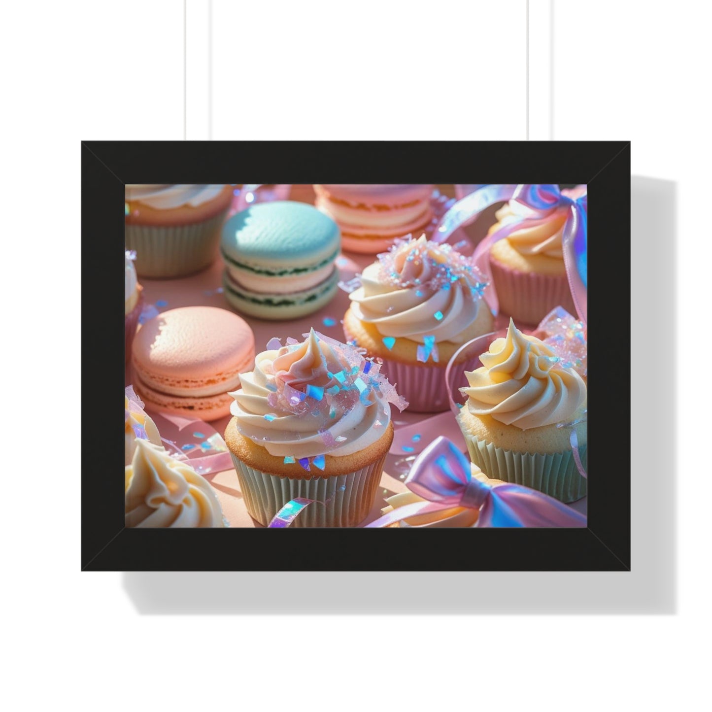 Sweet Treats Framed Poster,  Birthday Gift, Celebration Decor