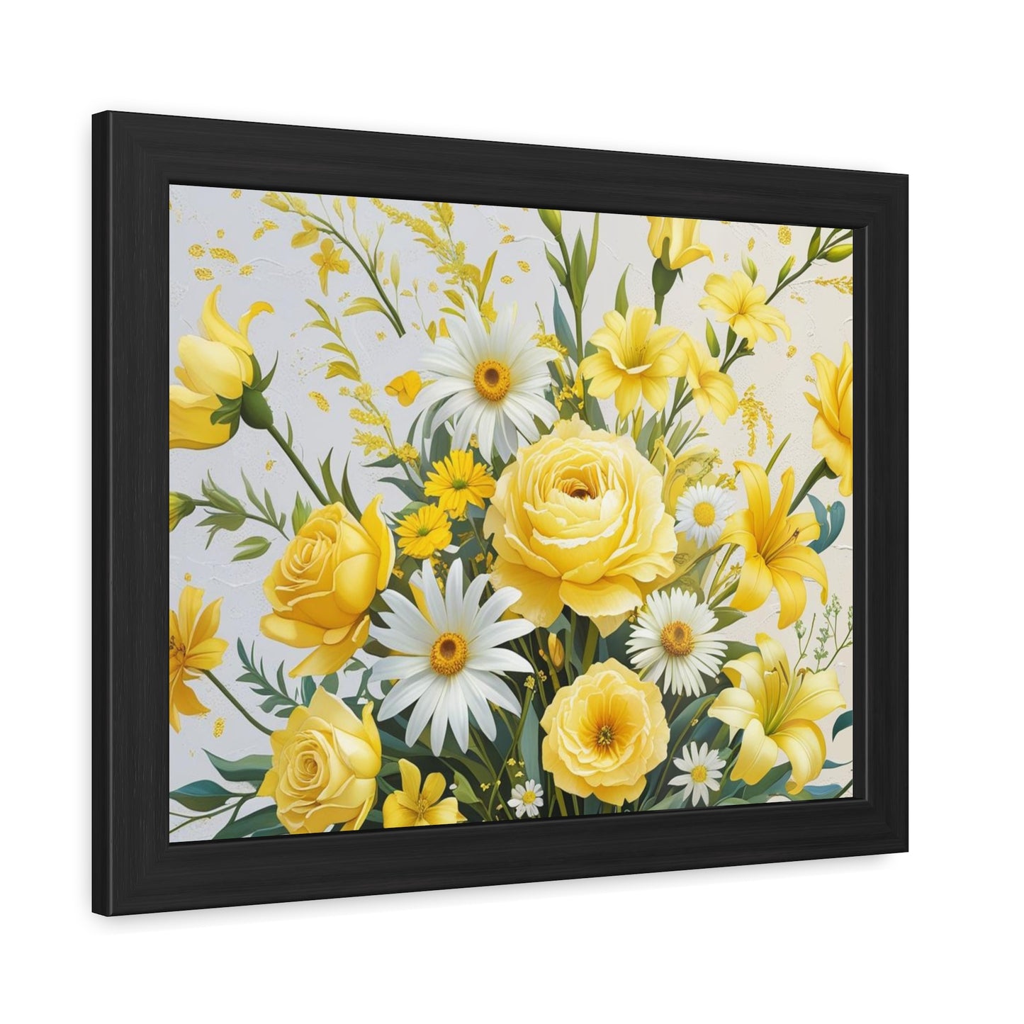 Floral Framed Poster