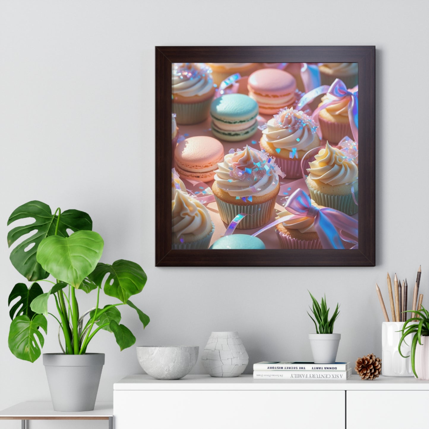 Sweet Treats Framed Poster,  Birthday Gift, Celebration Decor