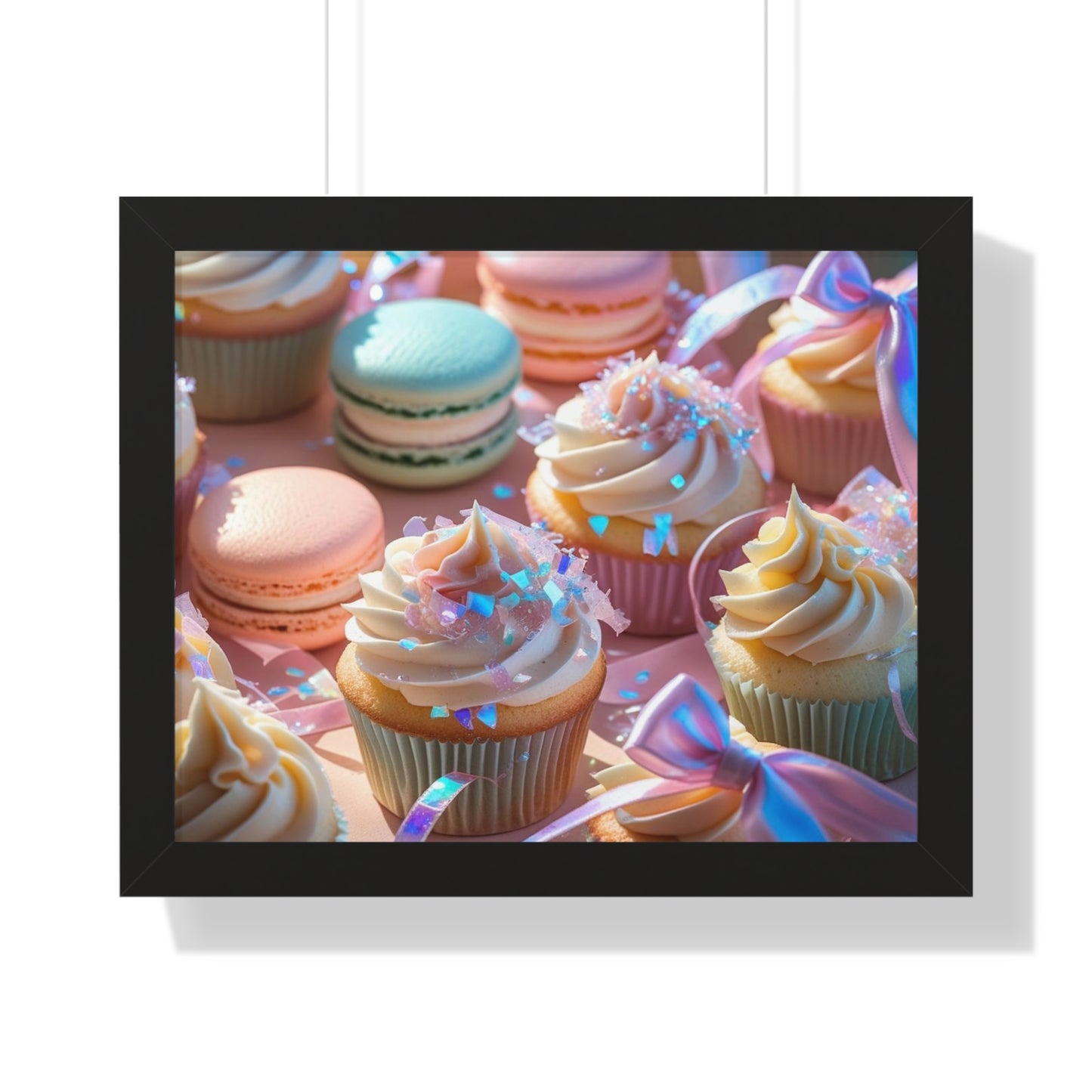 Sweet Treats Framed Poster,  Birthday Gift, Celebration Decor