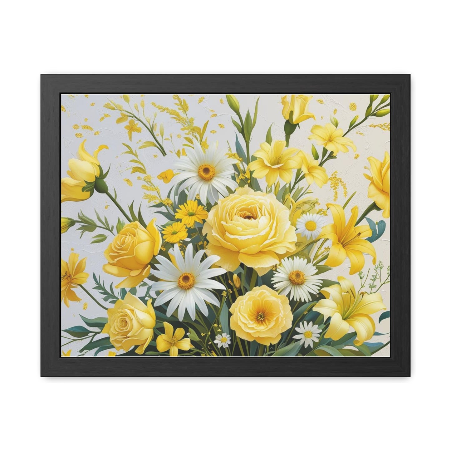 Floral Framed Poster