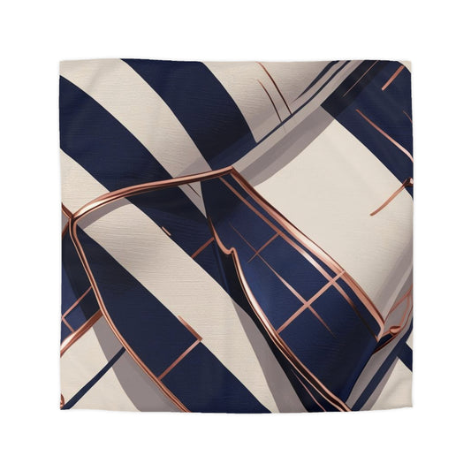 Chic Microfiber Duvet Cover, Luxury Home Decor, Contemporary Bedroom, Elegant and Stylish