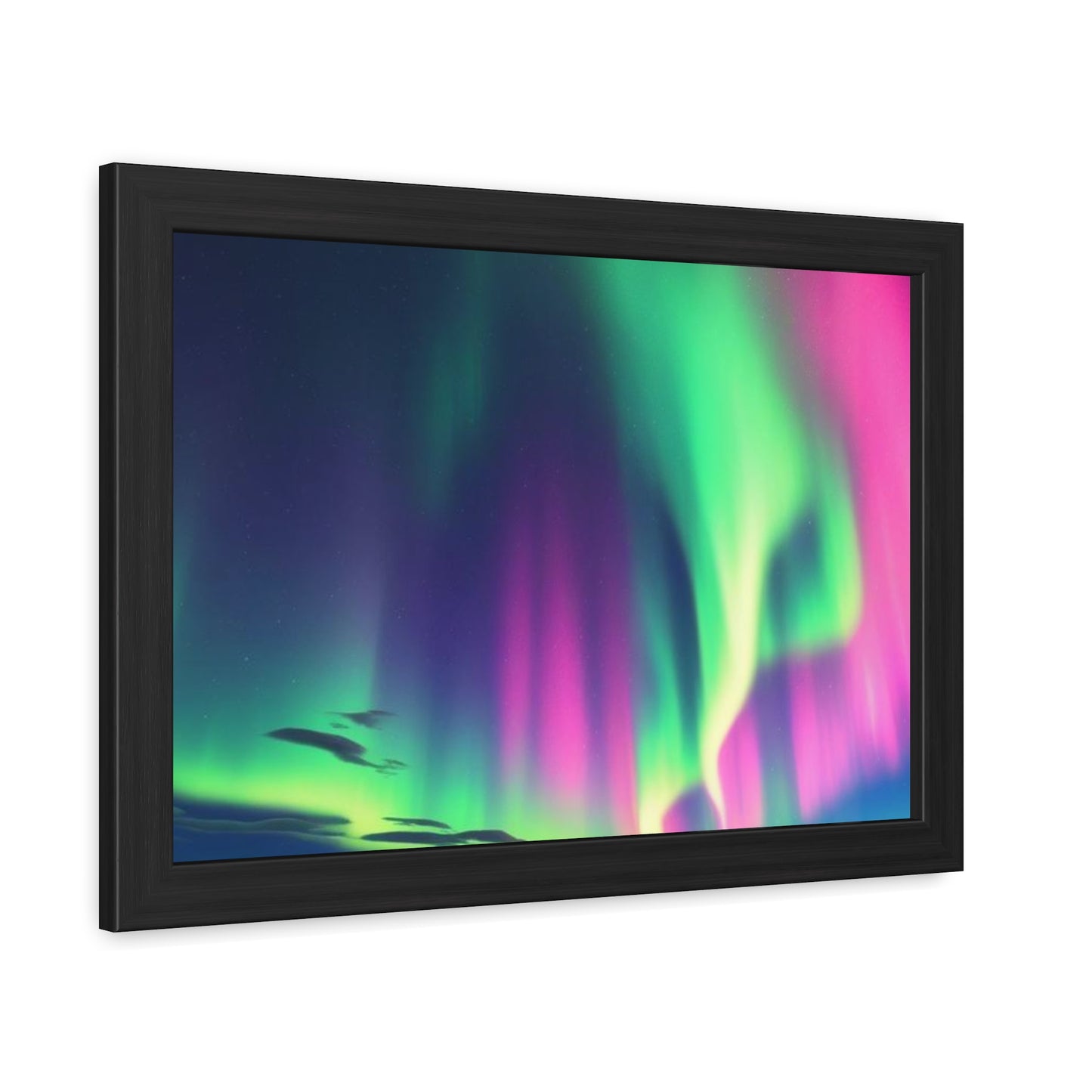 Stunning Northern Lights Framed Poster