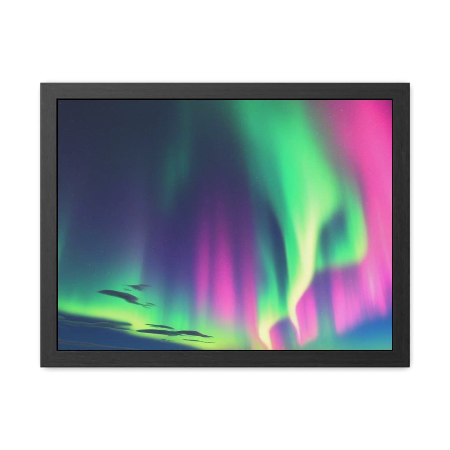 Stunning Northern Lights Framed Poster