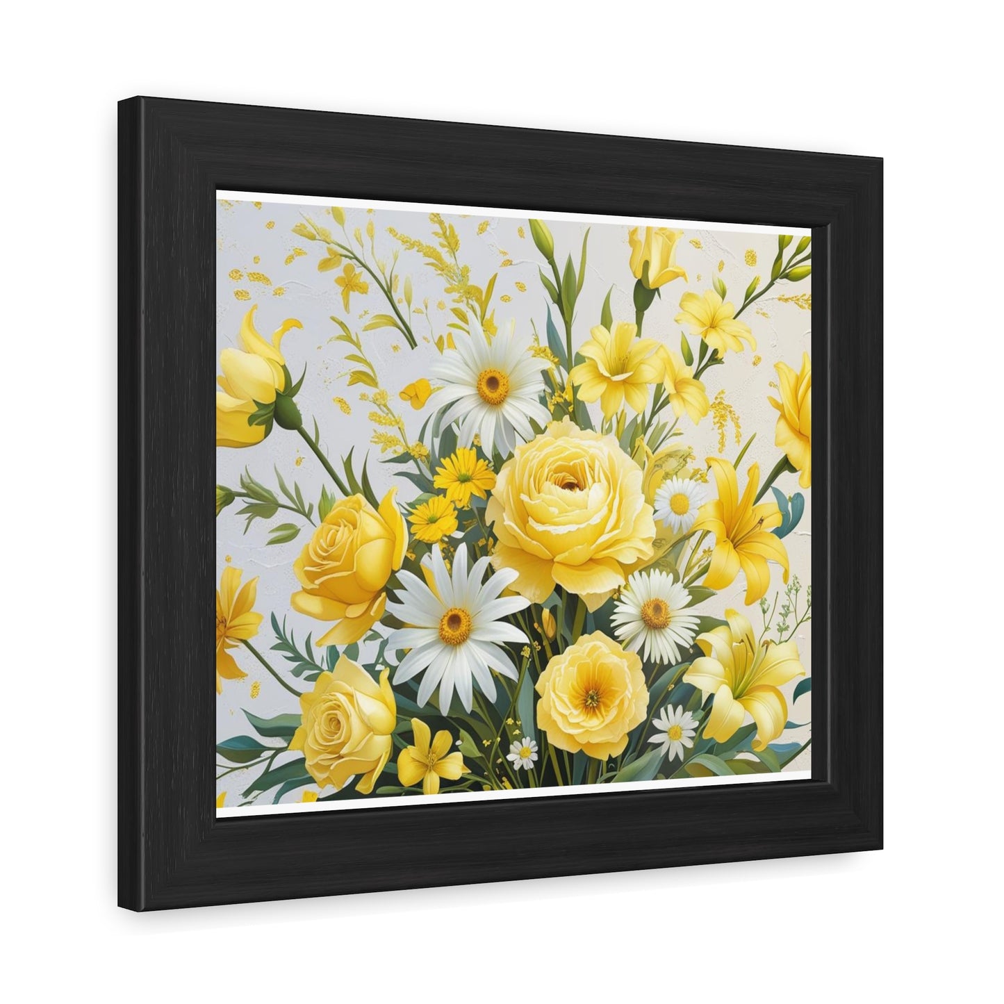 Floral Framed Poster