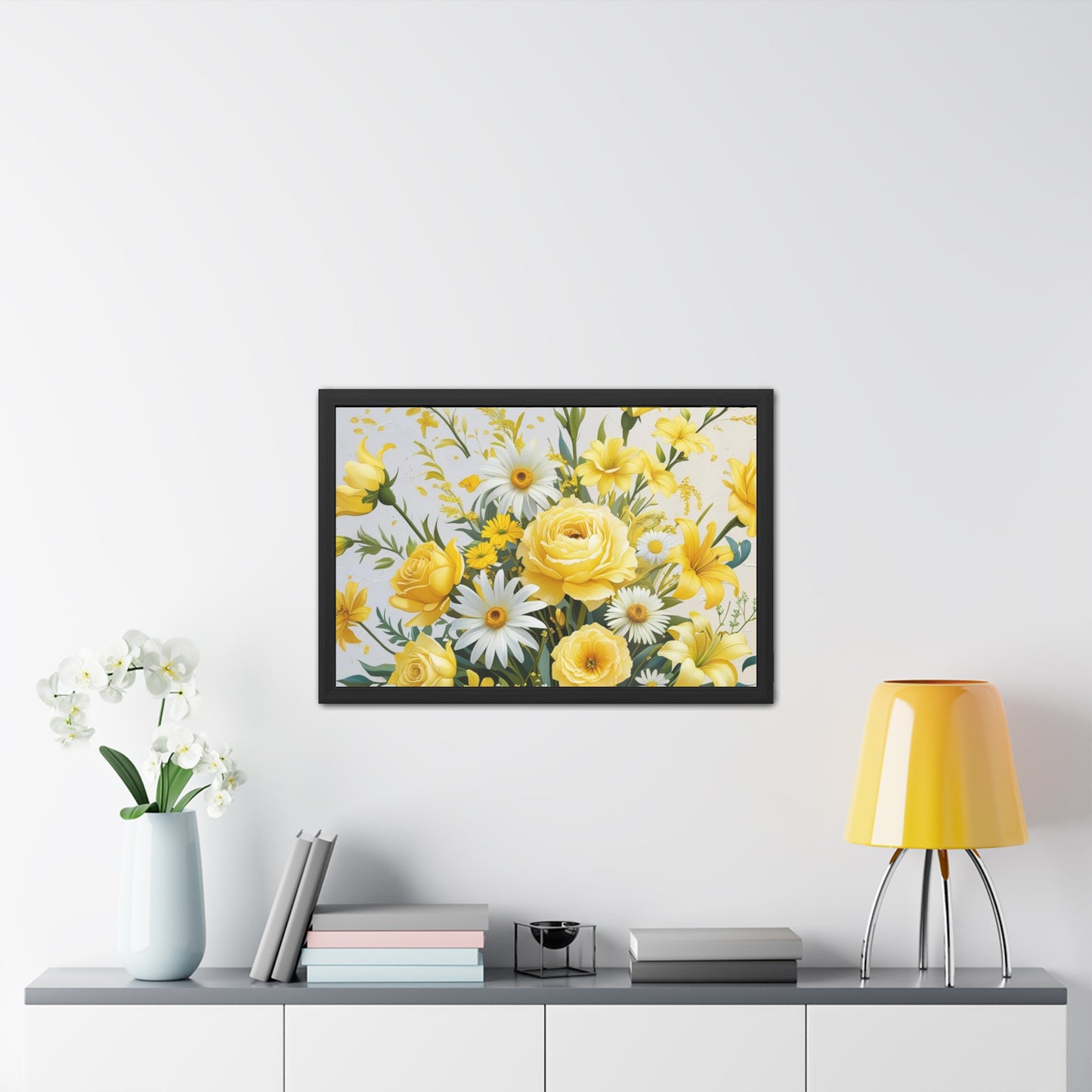 Floral Framed Poster