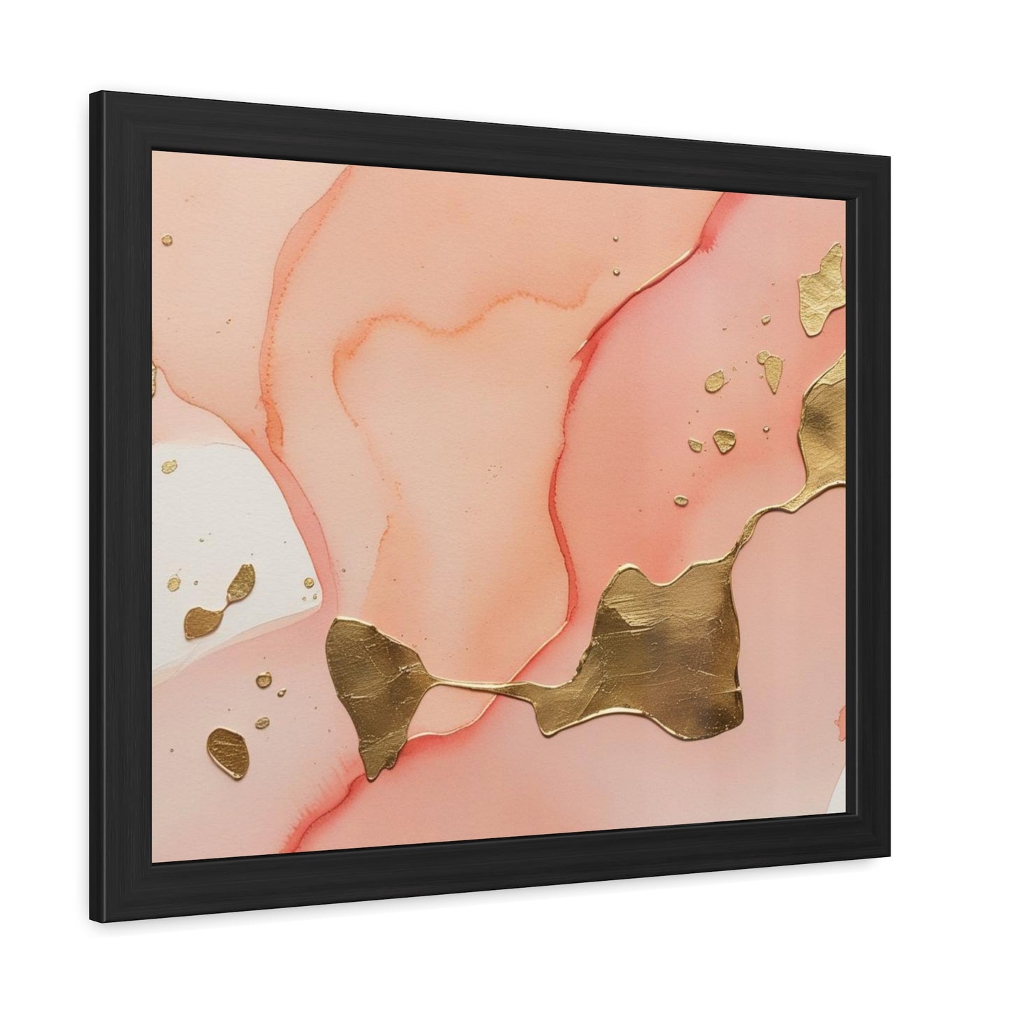 Elegant Abstract Art Framed Poster
