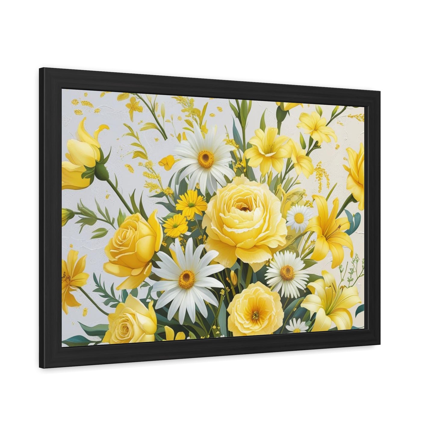 Floral Framed Poster