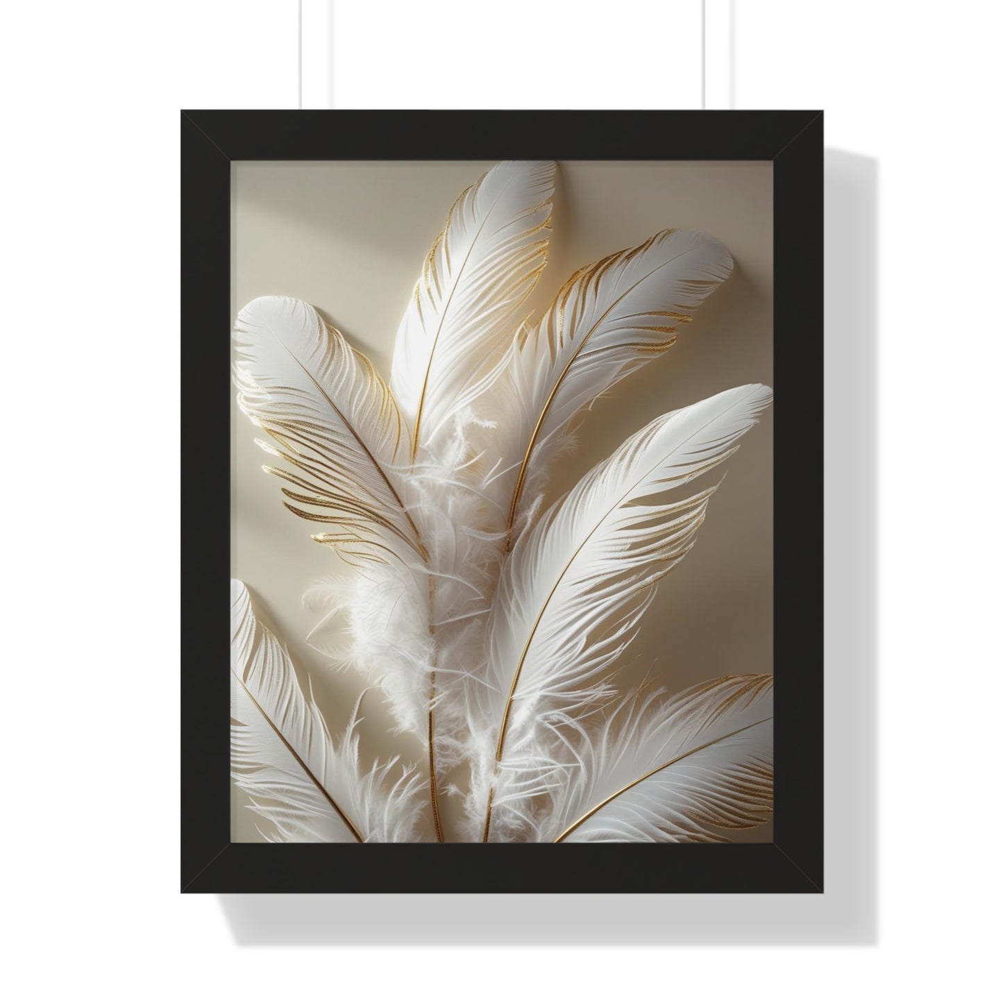 Elegant Framed Vertical Poster