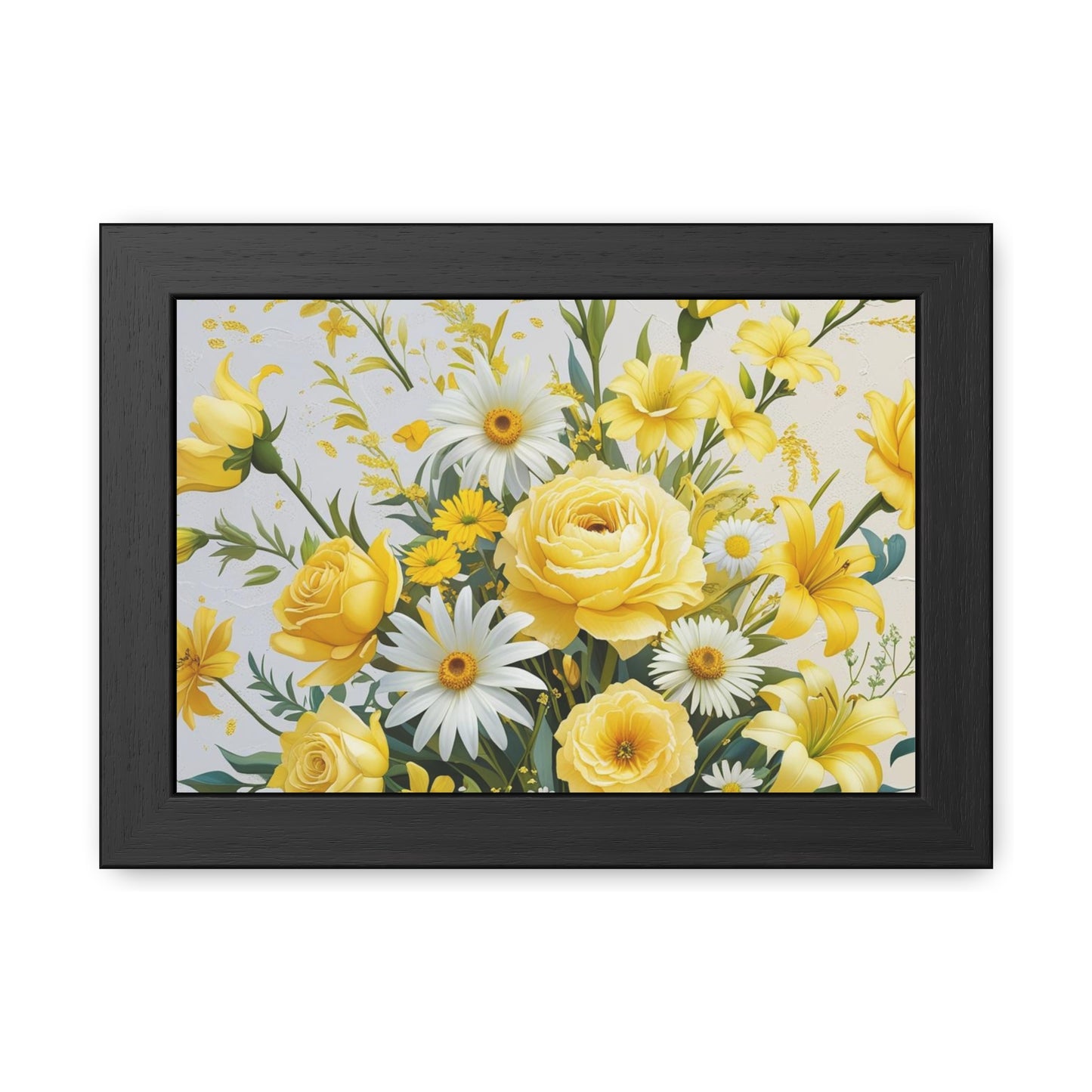 Floral Framed Poster