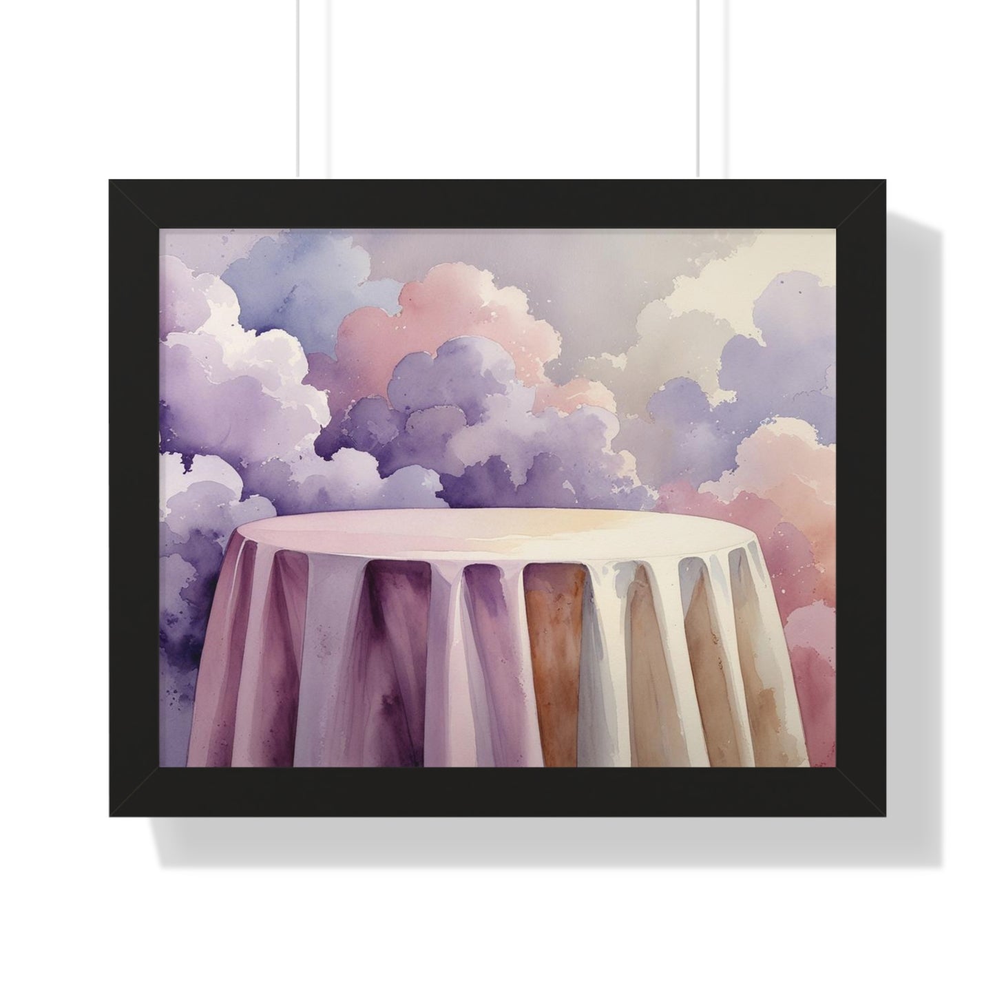 Ethereal Landscape Framed Poster