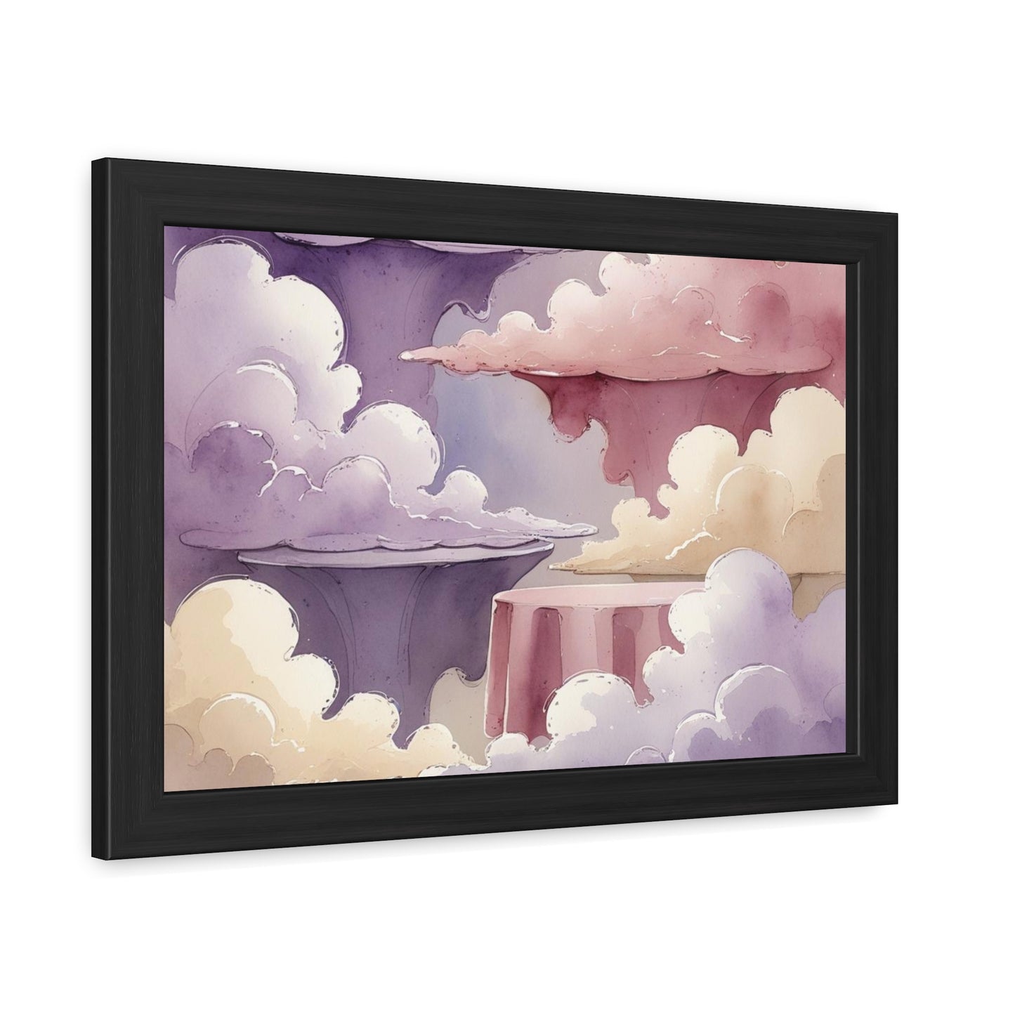 Dreamy Landscape Framed Poster