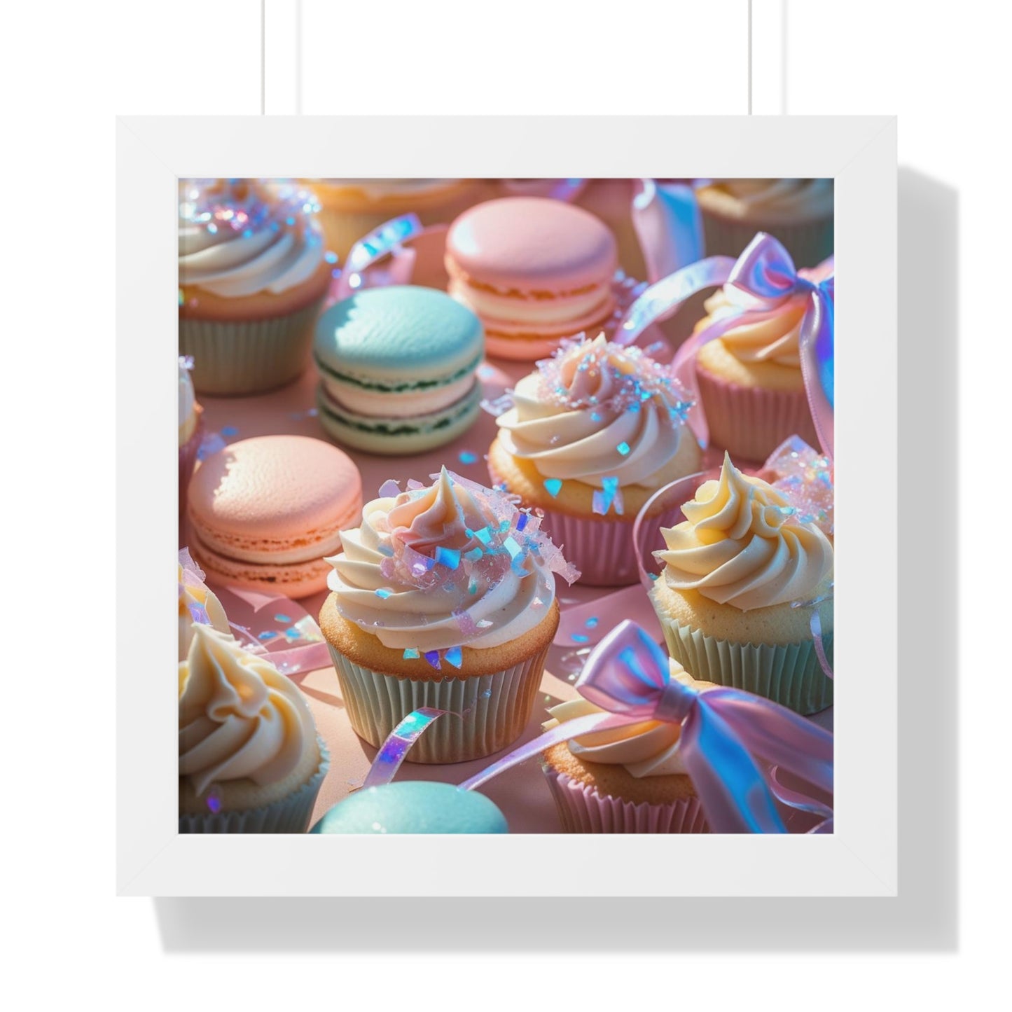 Sweet Treats Framed Poster,  Birthday Gift, Celebration Decor