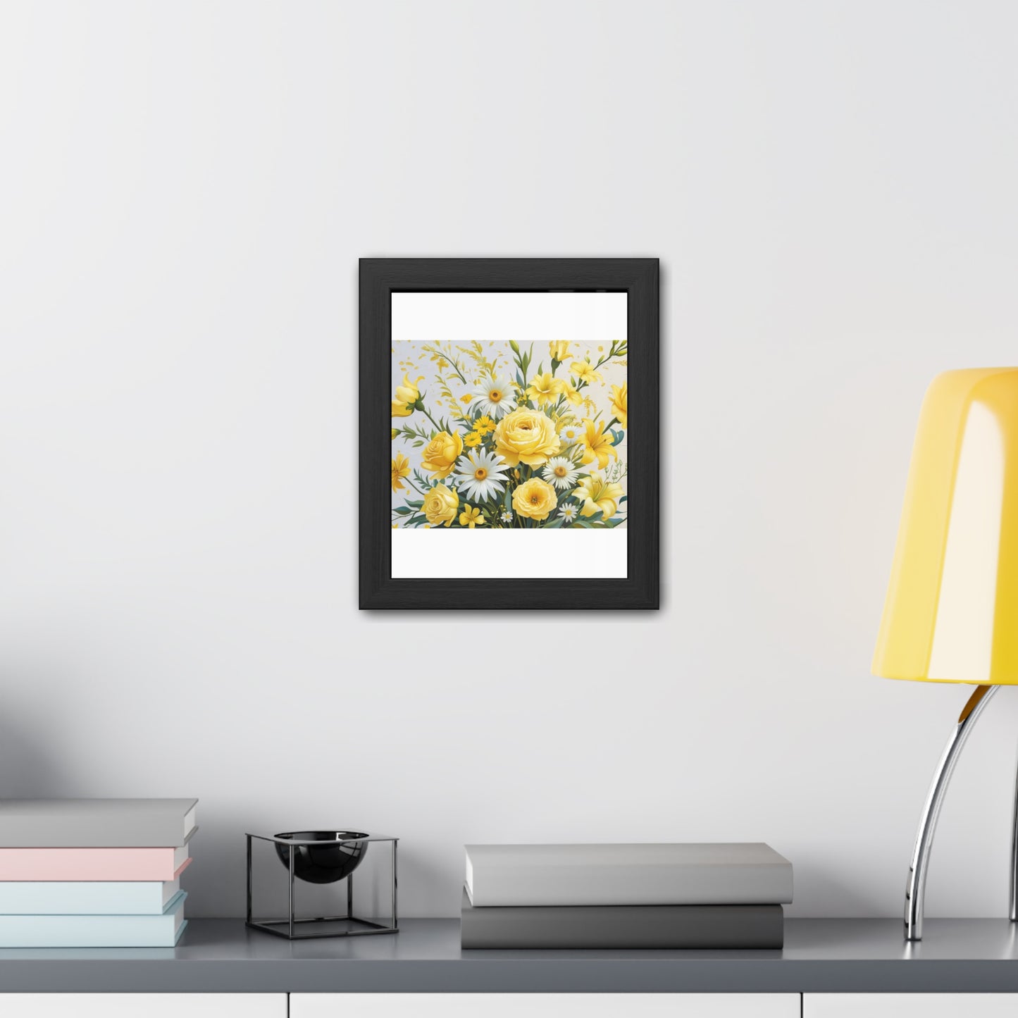 Floral Framed Poster