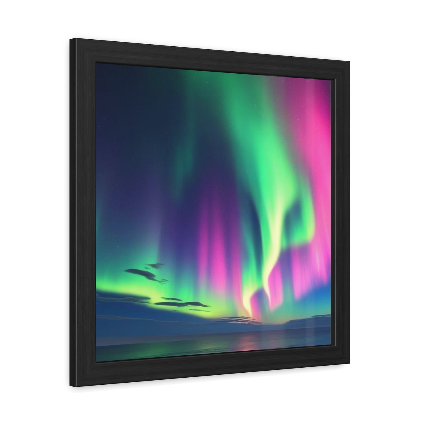 Stunning Northern Lights Framed Poster